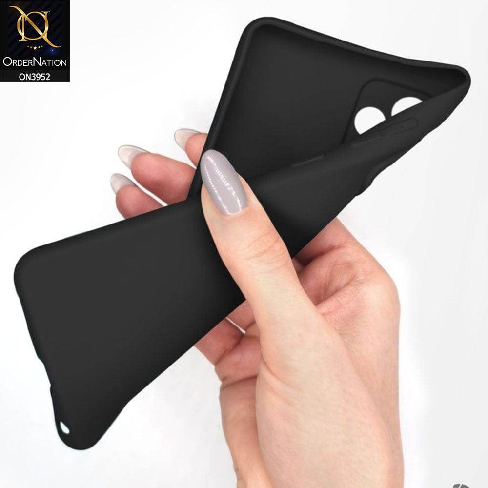 Samsung Galaxy S25 Ultra Cover - Black - KZ-DOO Q-Series Ultra Slim High Quality Soft Silicone Camera Protection Case