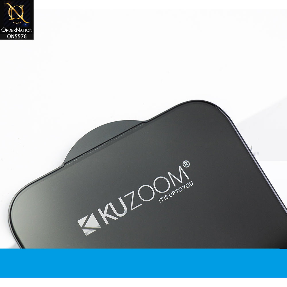 iPhone 17 Pro Max Screen Protector - Transparent - Kuzoom 3D Curved Full Screen Protector Glass