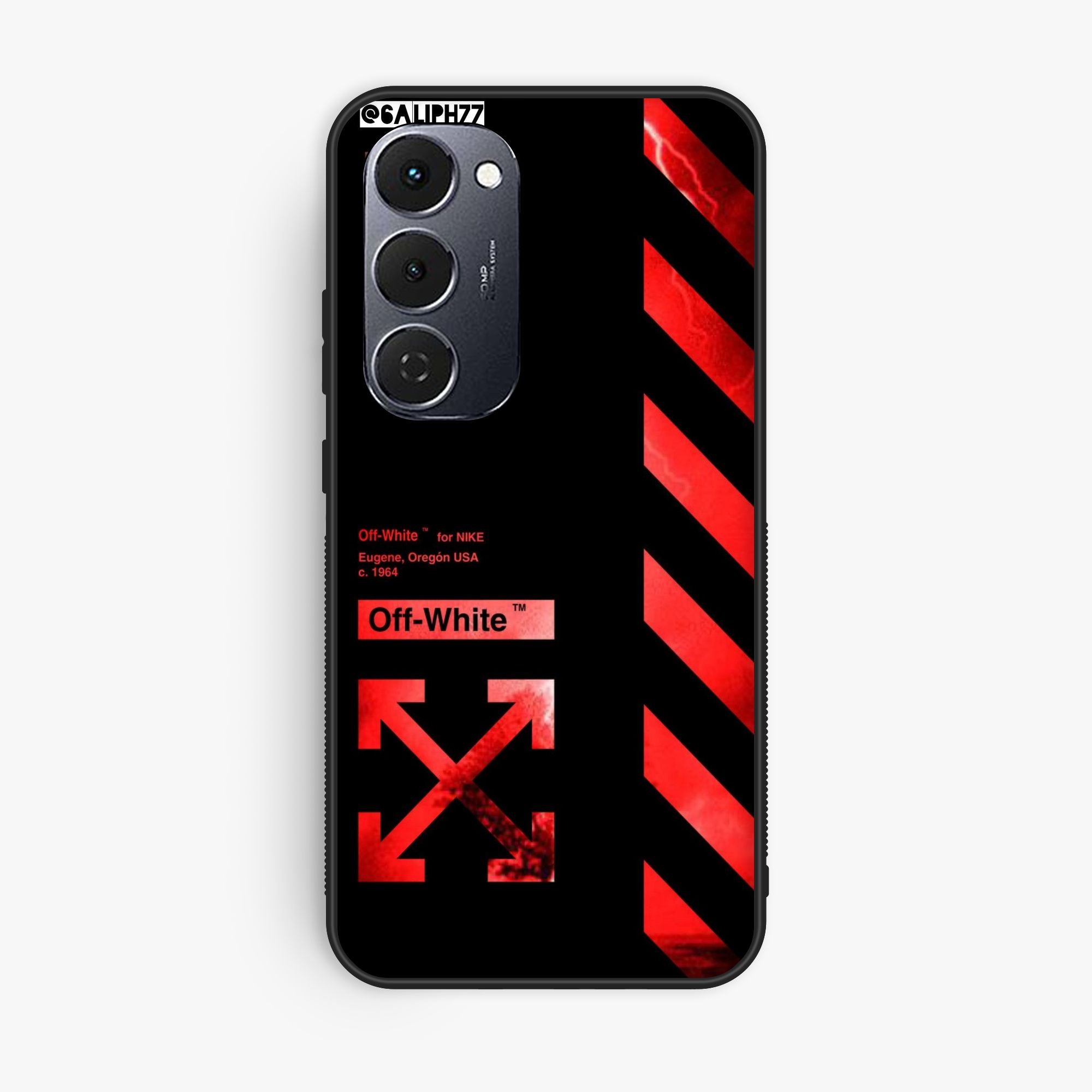 Tecno Spark 40 Pro Plus - Off - White X - Premium Glossy Phone Case