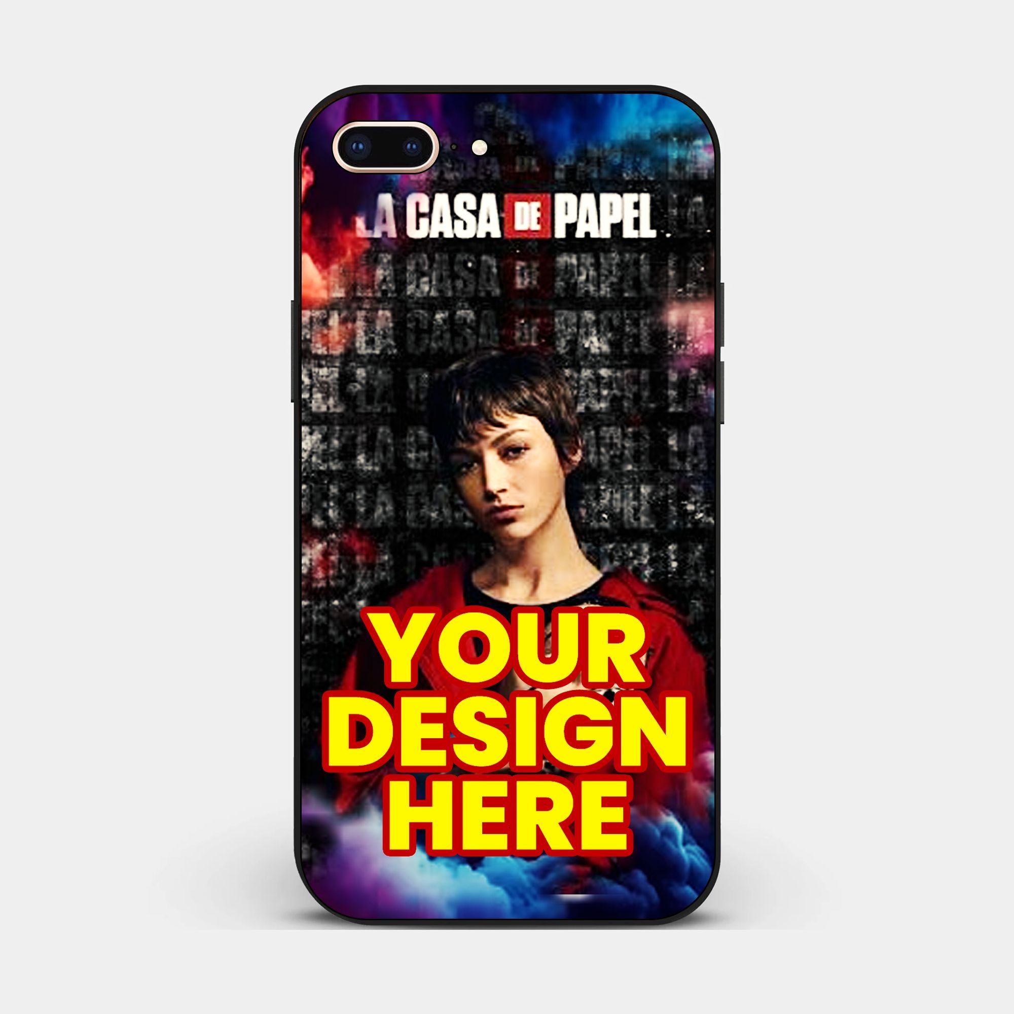 iPhone 8 Plus - Customized Own - Premium Glossy Phone Case