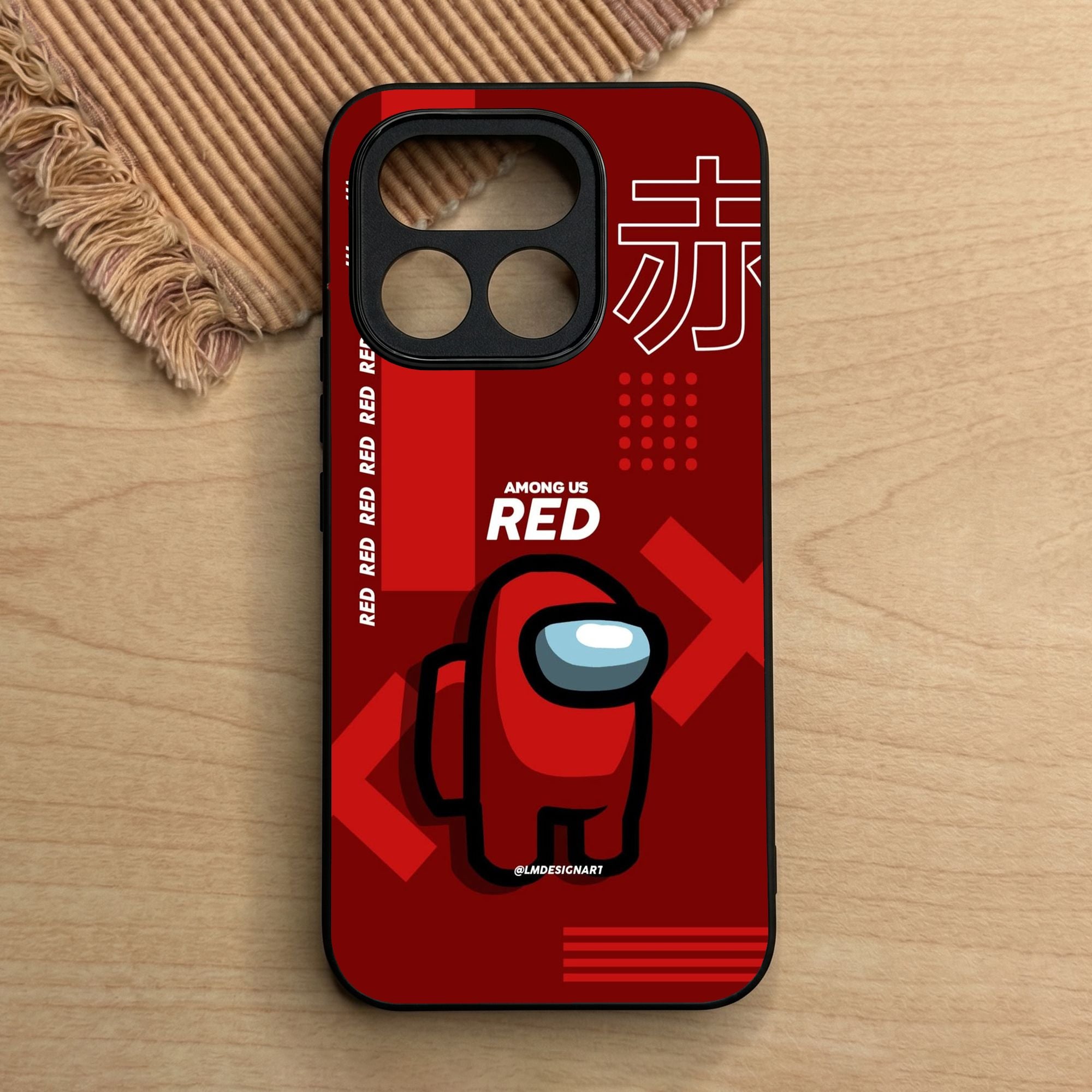 Realme 16 Pro - A Red Robot With Background - Premium Glossy Phone Case 4cc57385d83915b4c5b6718bc7708ebb Mobile Phone Cases