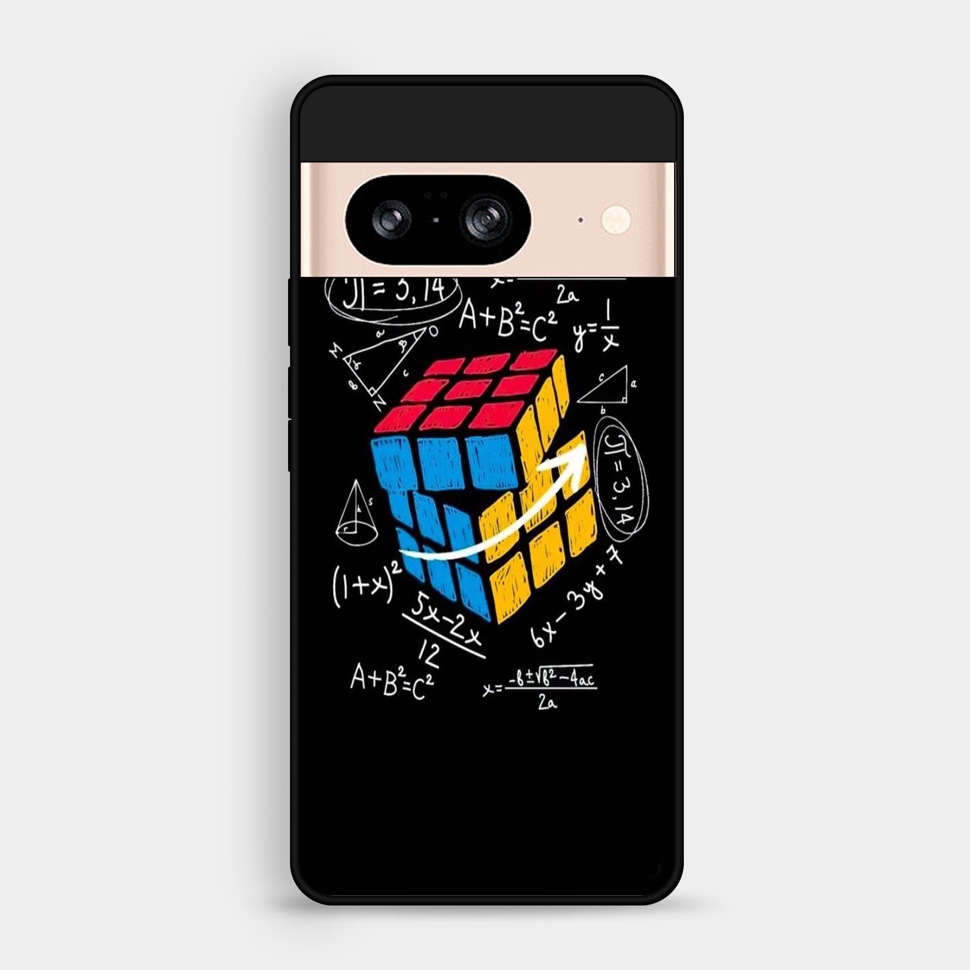 Google Pixel 8 A Black Shirt With Rub - Premium Glossy Phone Case