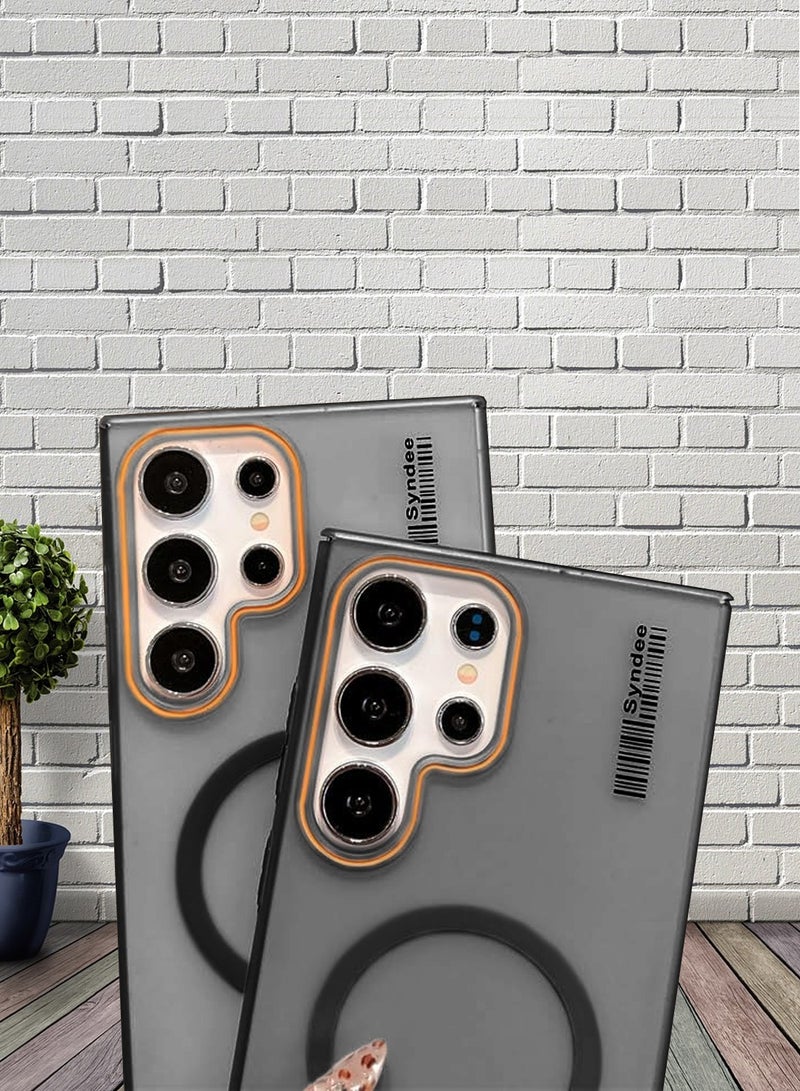 Samsung Galaxy S25 Ultra 5G 2025 Syndee Series Hybrid Translucent Magsafe