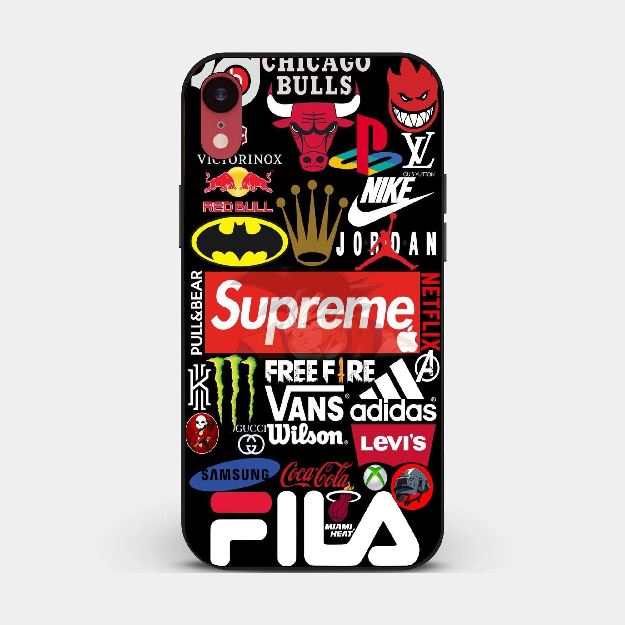 iPhone XR - A Poster With The Logos - Premium Glossy Phone Case