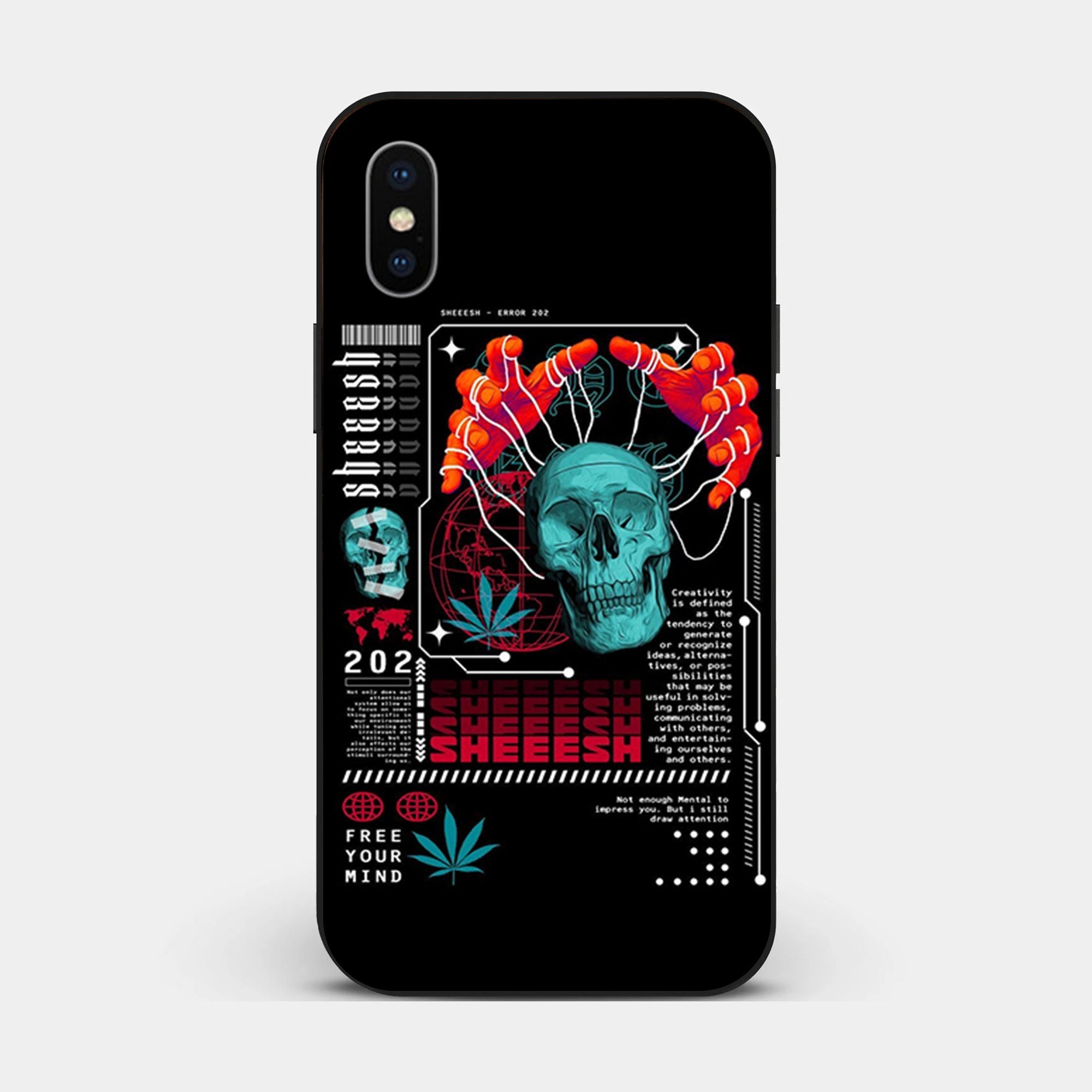 iPhone XS Max - Design 072 - Premium Glossy Phone Case