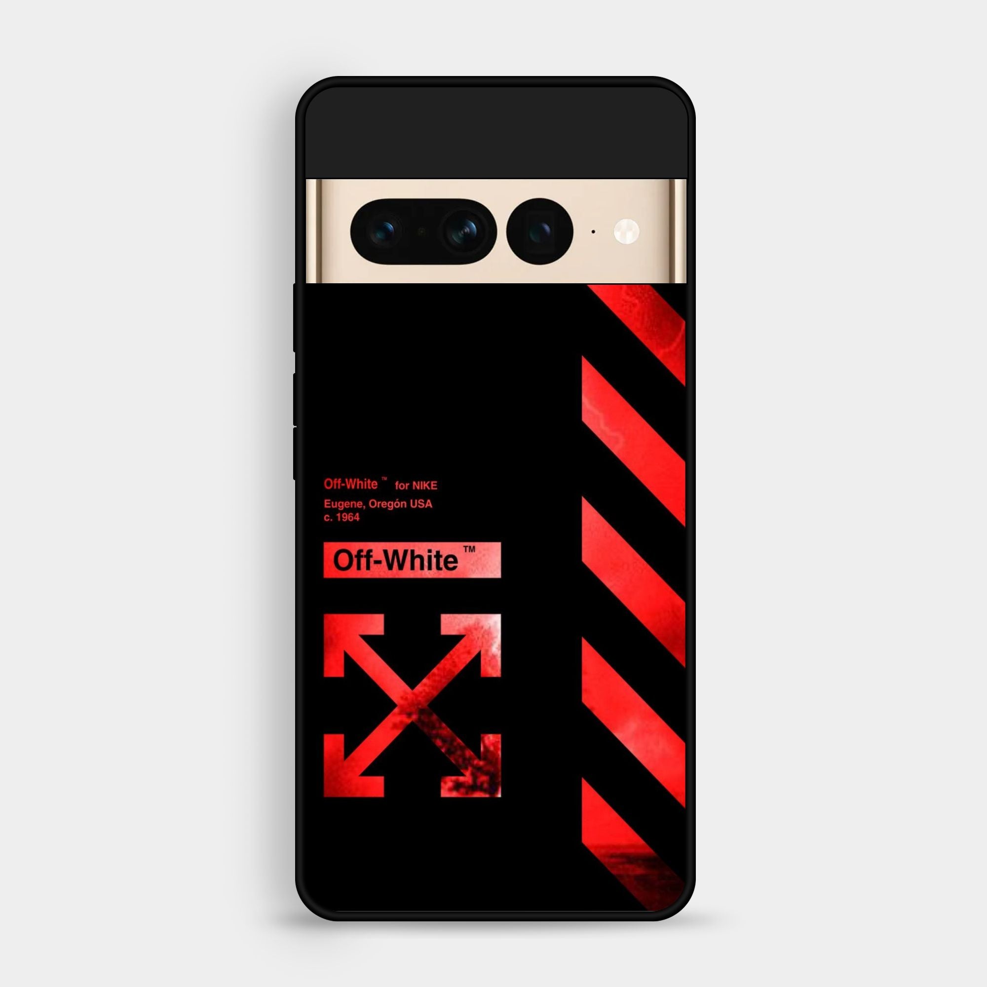 Google Pixel 7 Pro - Off - White X - Premium Glossy Phone Case