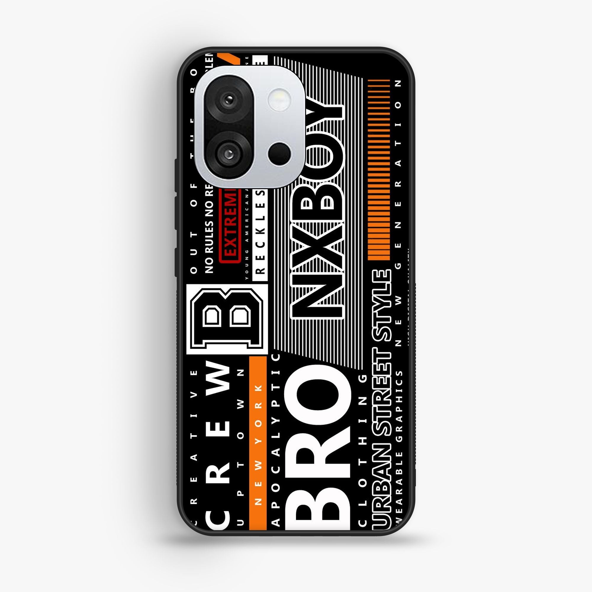 OnePlus 13s - A Black And White Logo - Premium Glossy Phone Case