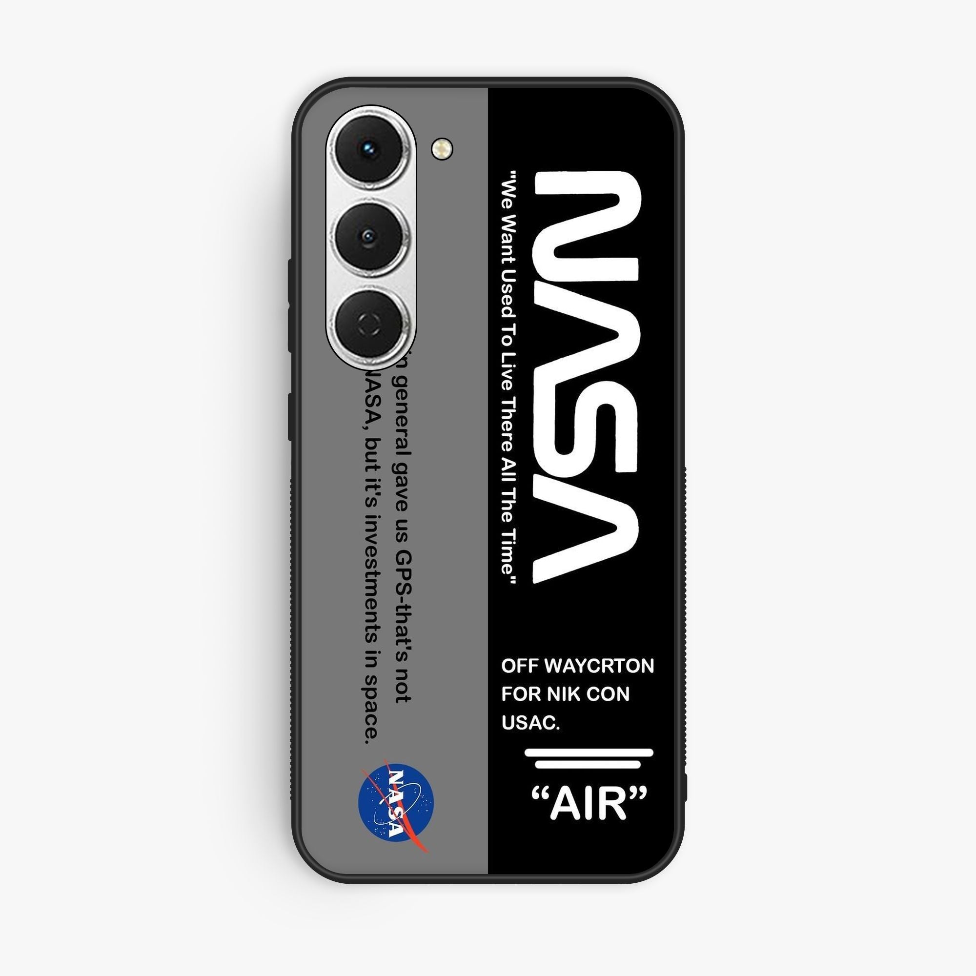 Tecno Spark 40 Pro - The Nasa Logo And - Premium Glossy Phone Case