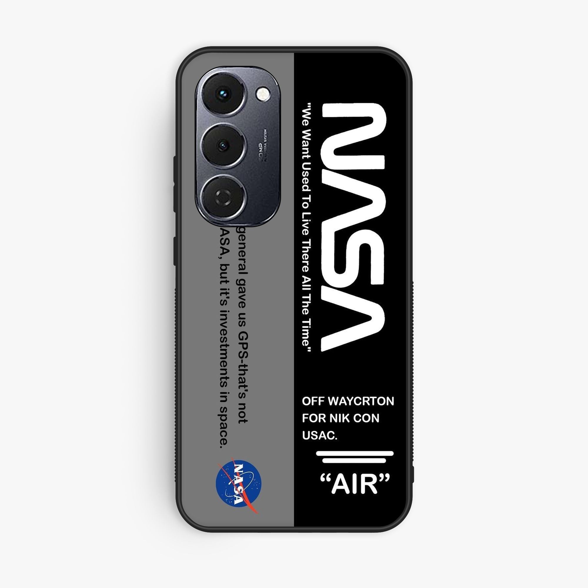 Tecno Spark 40 Pro Plus - The Nasa Logo And - Premium Glossy Phone Case