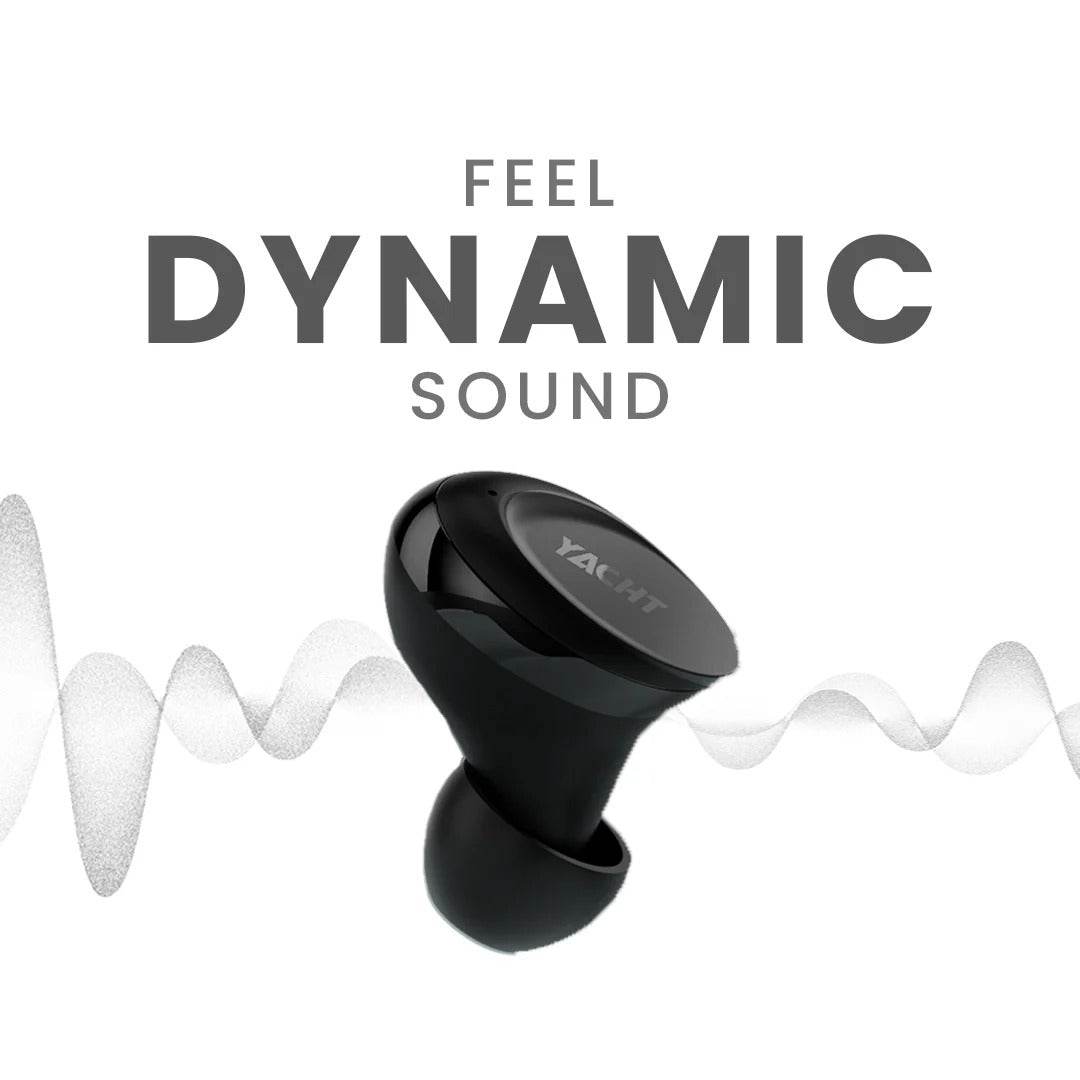 HiFuture Yacht True Wireless Qualcomm Earbuds w/ Noise Cancelling Mic - Futurestore.pk