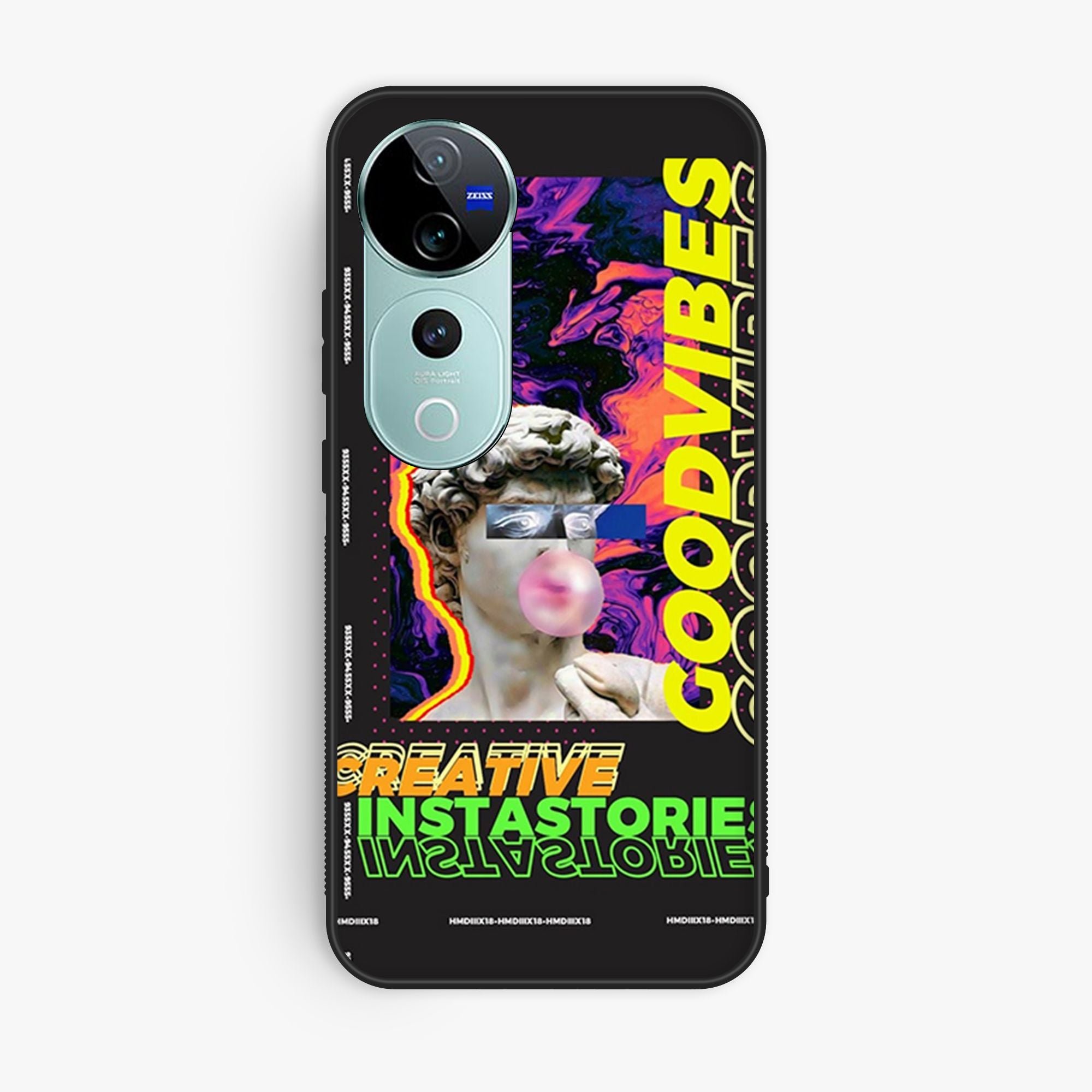 Vivo V40 Pro Design 075 Premium Glossy Phone Case