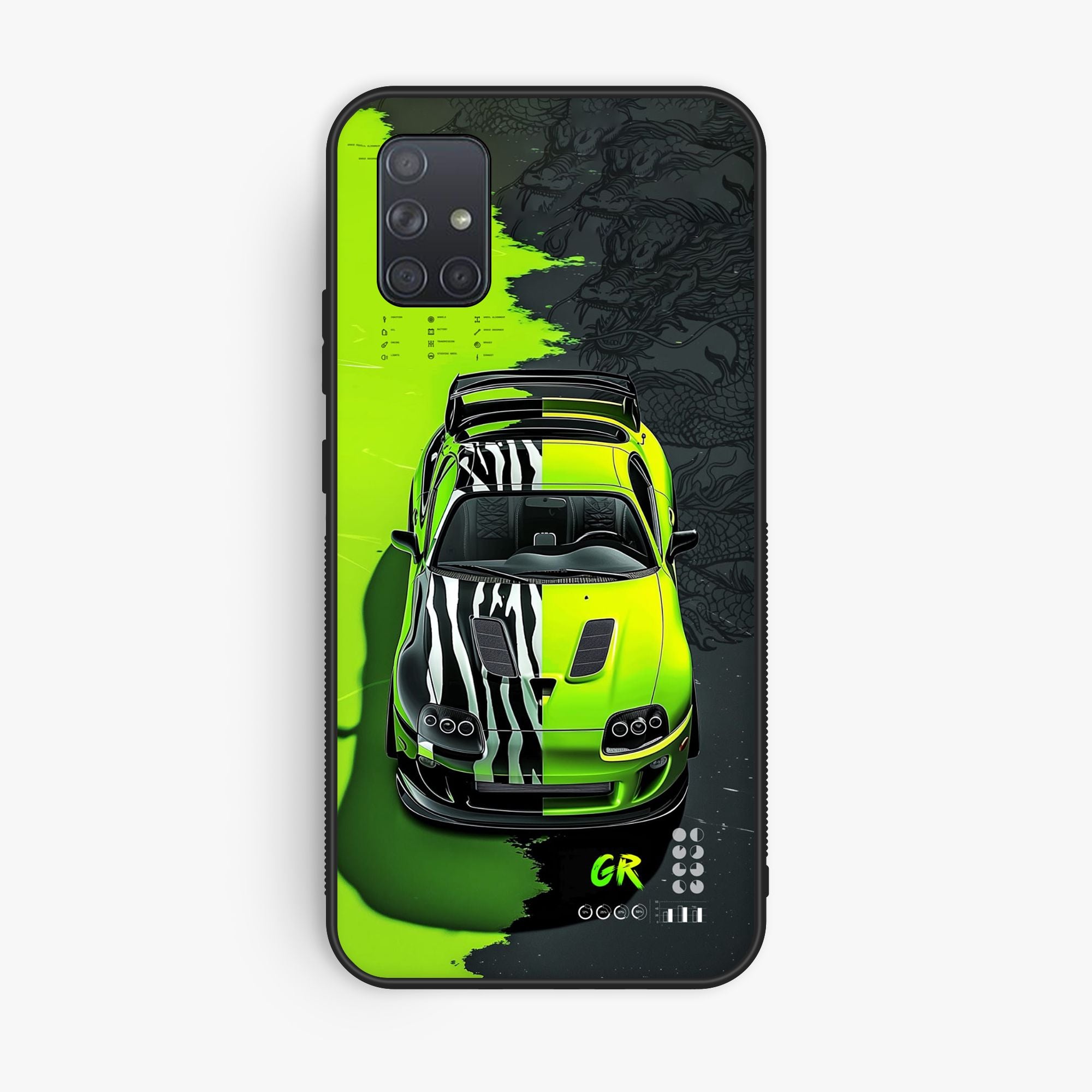 Samsung Samsung Galaxy A71 Design 161 Premium Glossy Phone Case