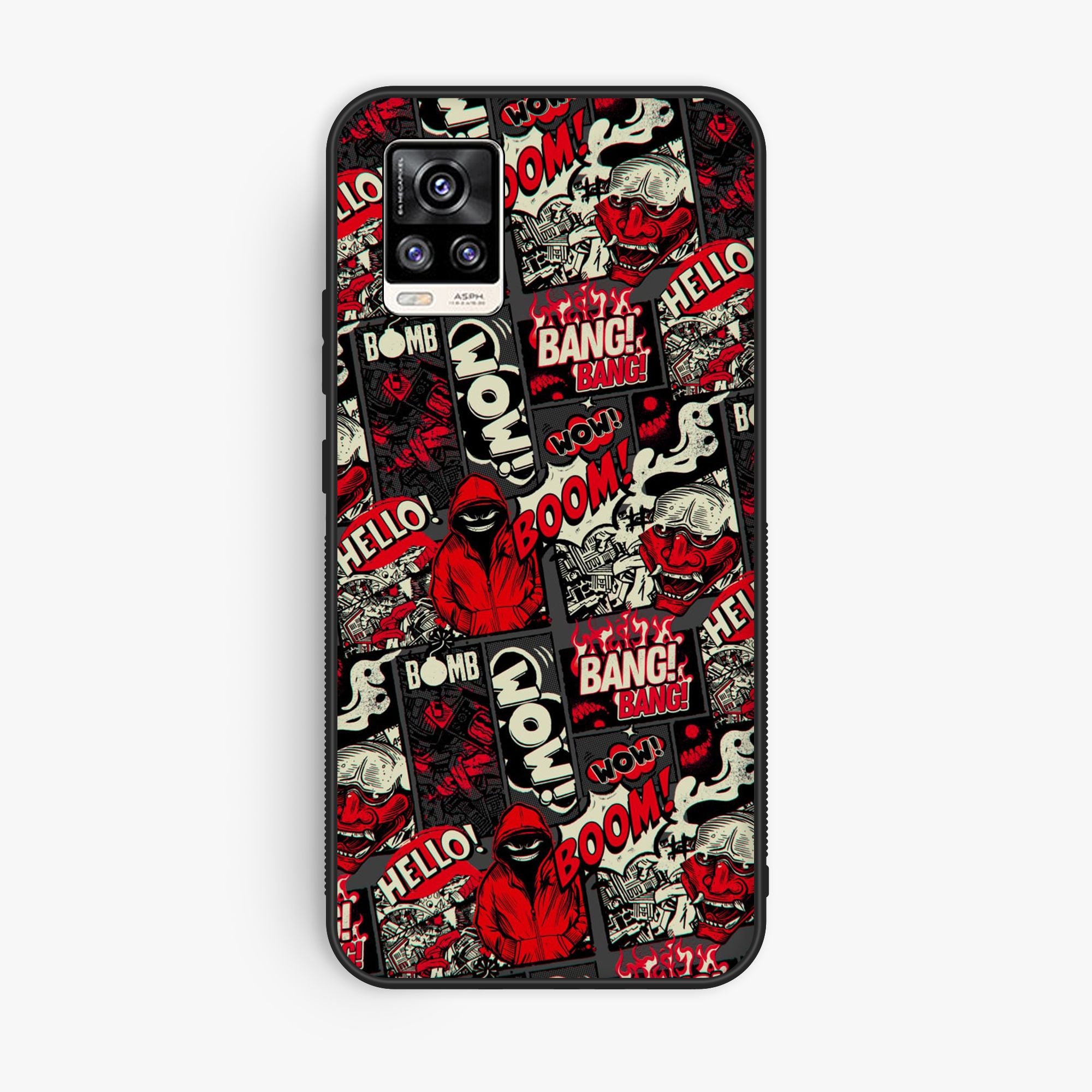 Vivo V20 Design 039 Premium Glossy Phone Case
