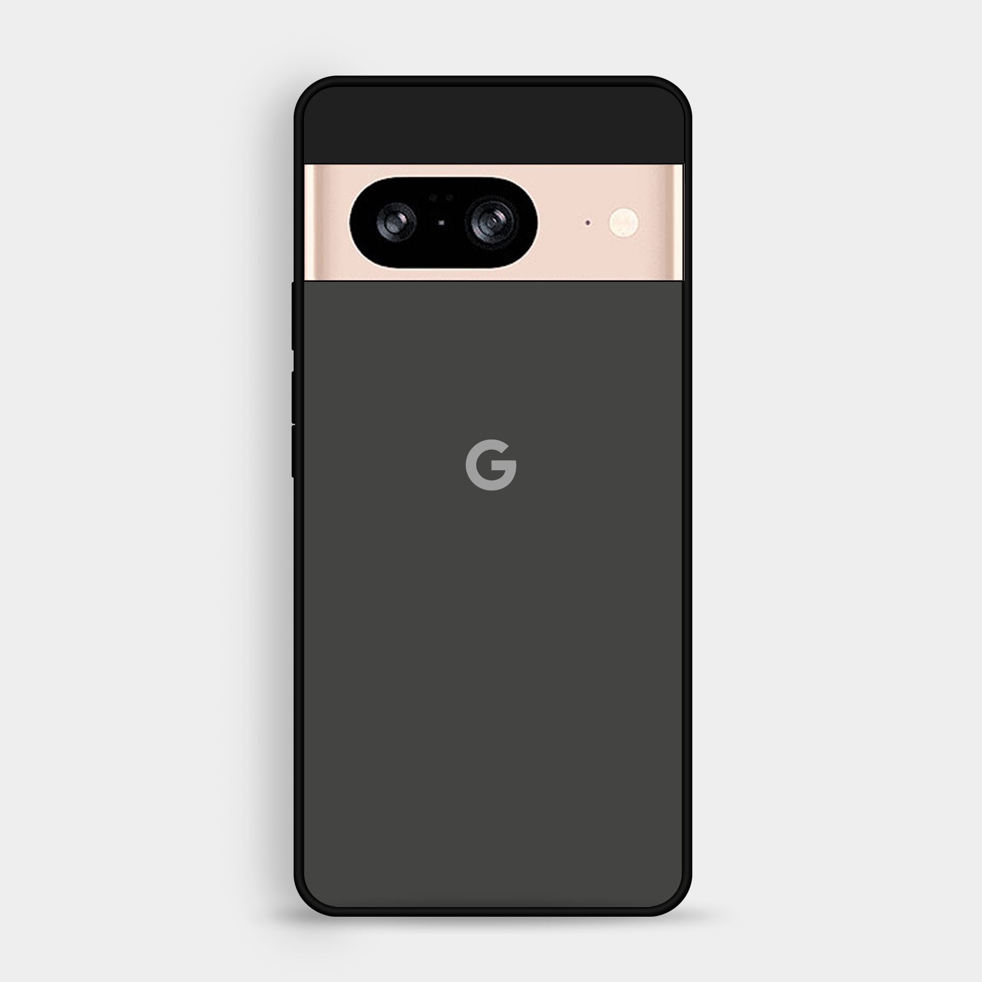 Google Pixel Google Pixel 7a Dark Gray Pixel Logo Premium Glossy Phone Case