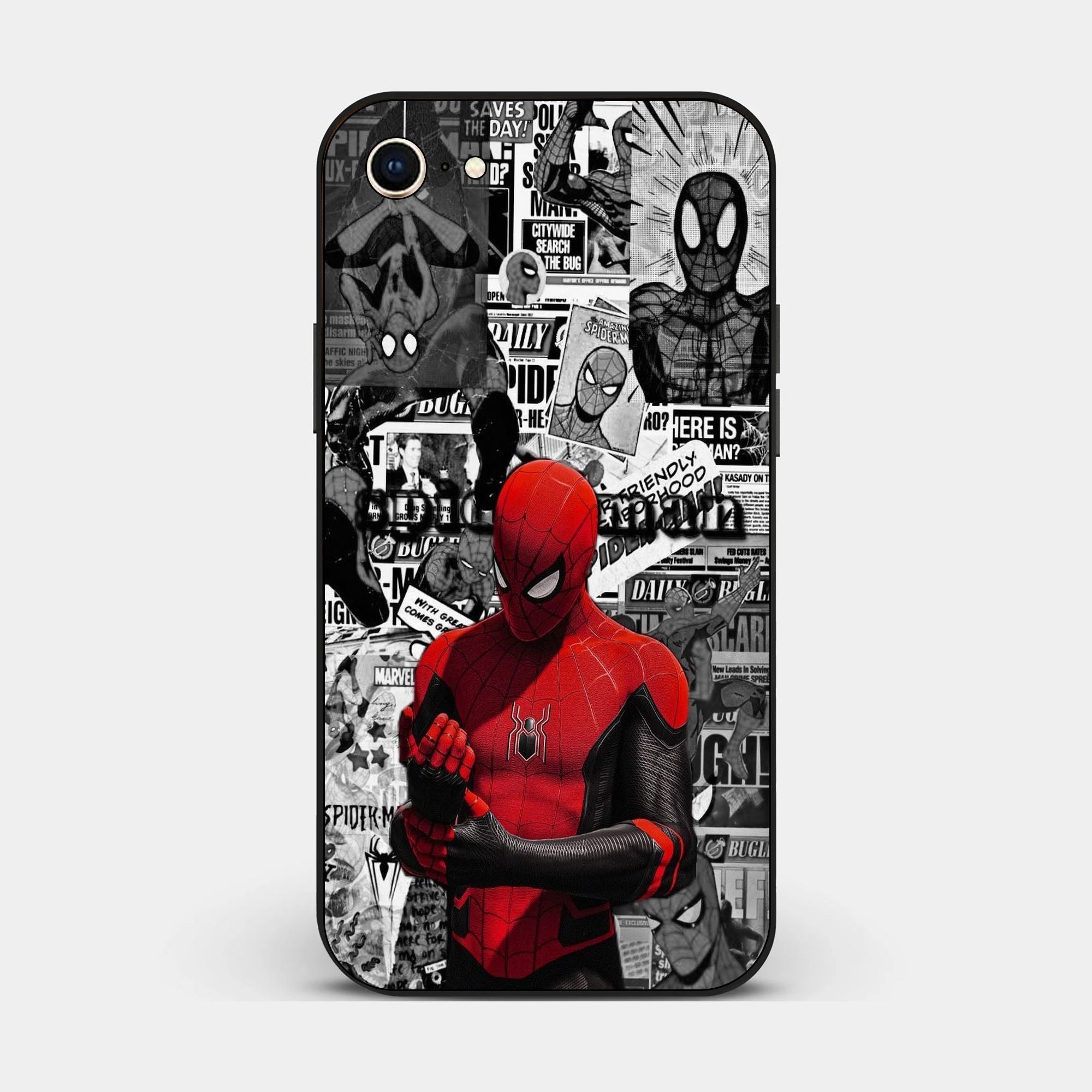 iPhone 8 - Spiderman Wallpapers - Premium Glossy Phone Case