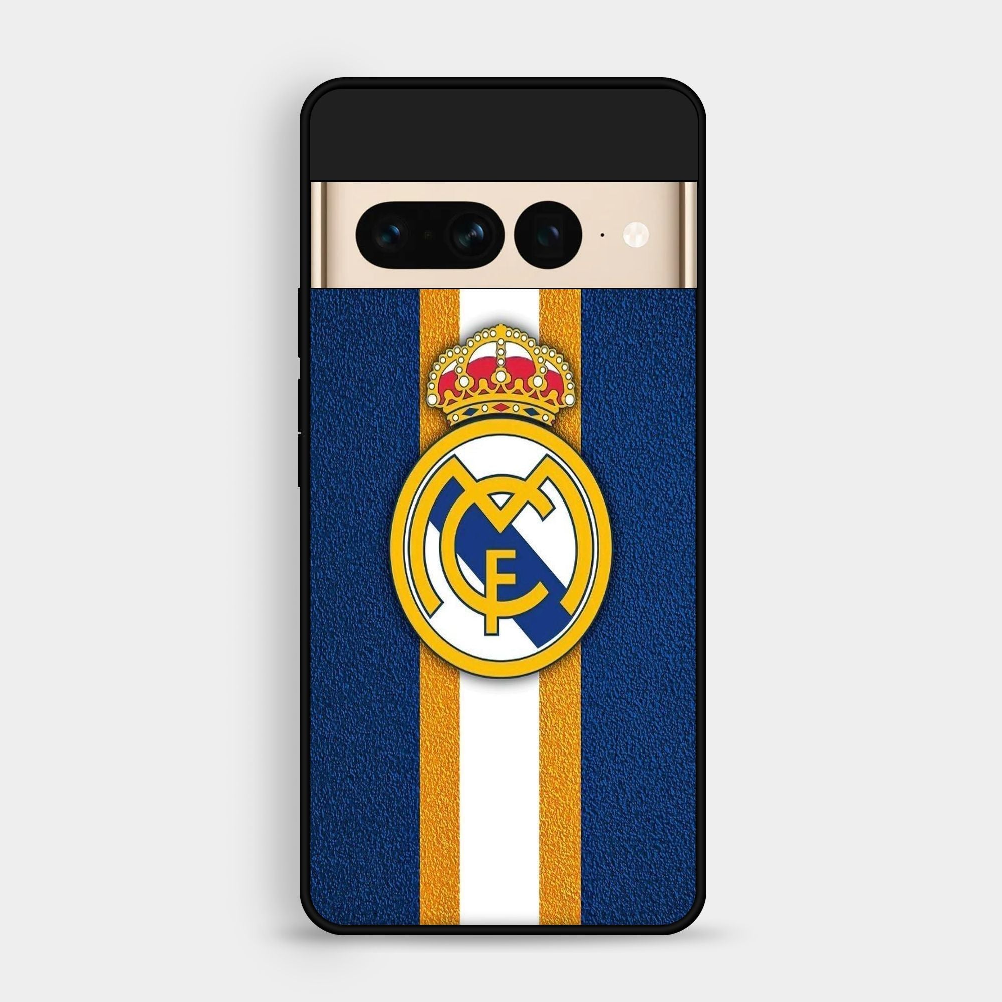 Google Pixel 7 Pro Real Madrid Wallpapers - Premium Metal Printed Soft Bumper Shock Proof Case