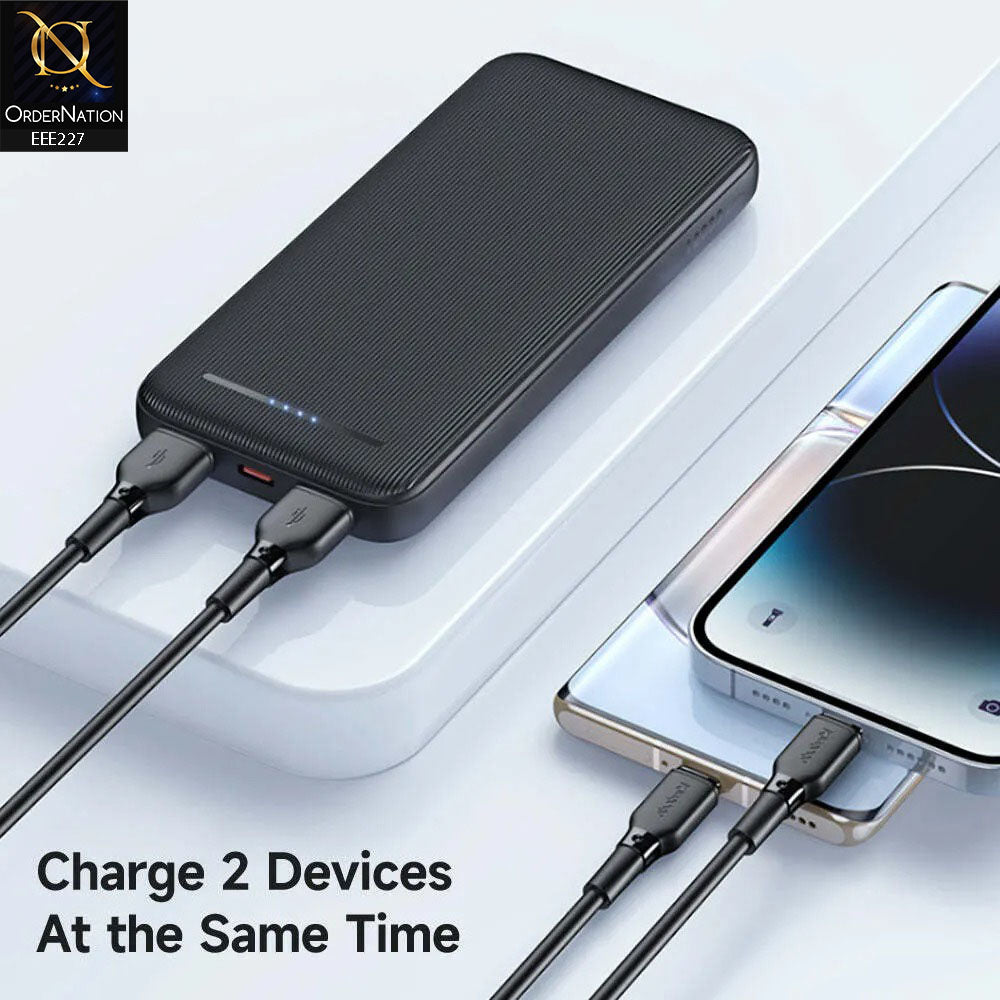 MCDODO MC-463 10000mAh 10.5W LED POWER BANK - Black