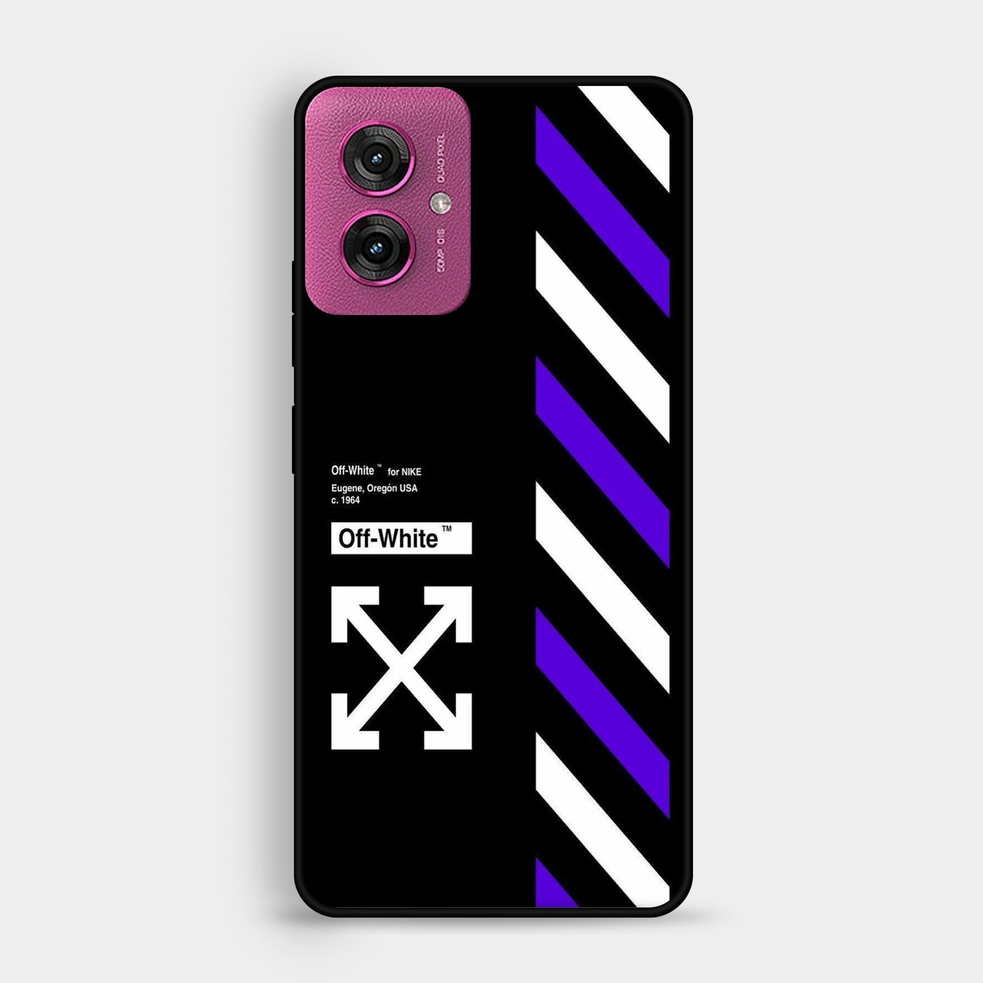 Motorola G55 - Off White X - Premium Glossy Phone Case