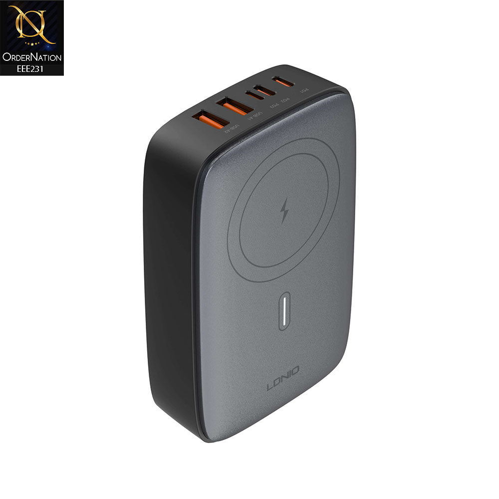 Ldnio Q4010 140W Multiport Desktop Charging Wireless Charger - Black