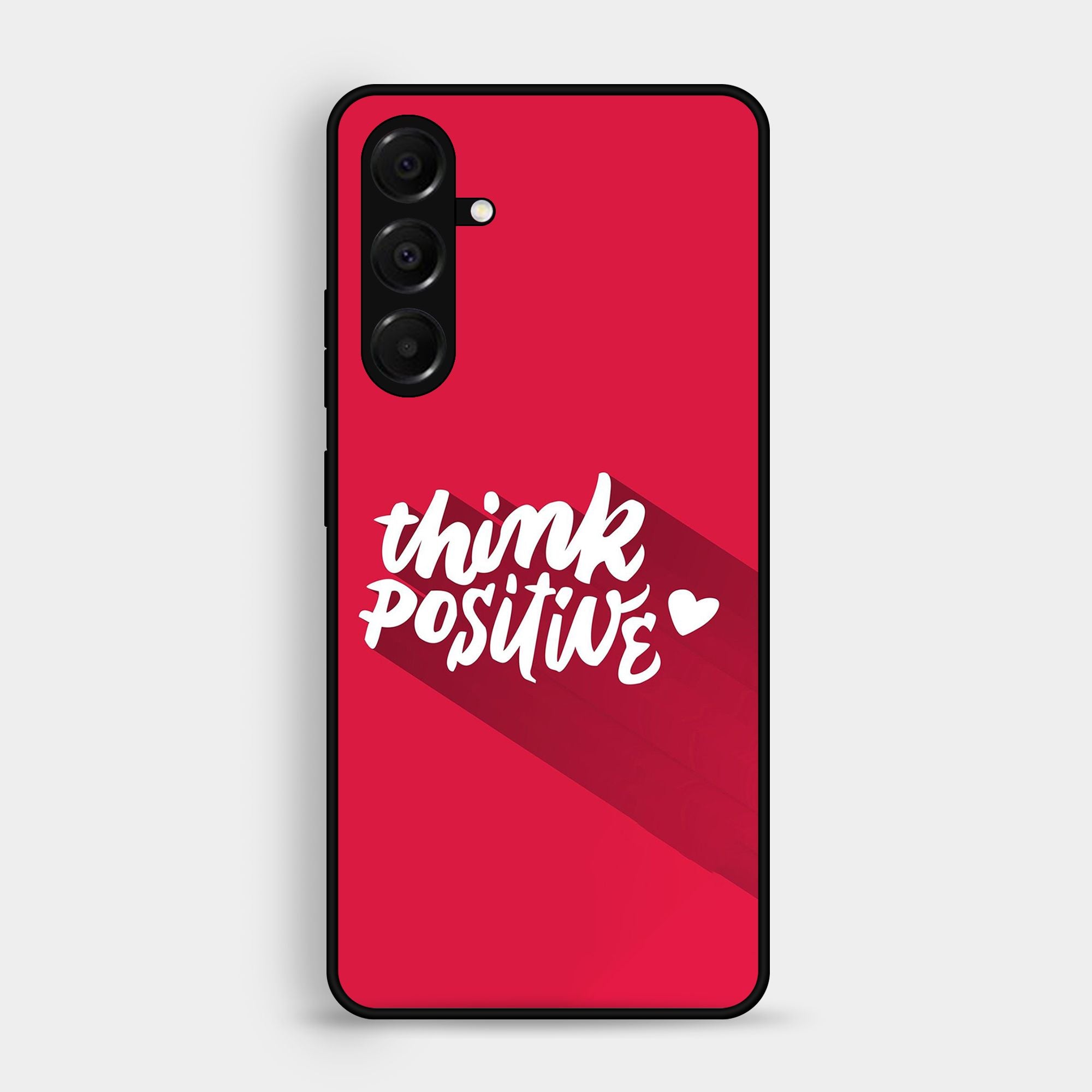 Samsung Samsung Galaxy A05s Think Positive Design Premium Metal Printed soft Bumper shock Proof Case