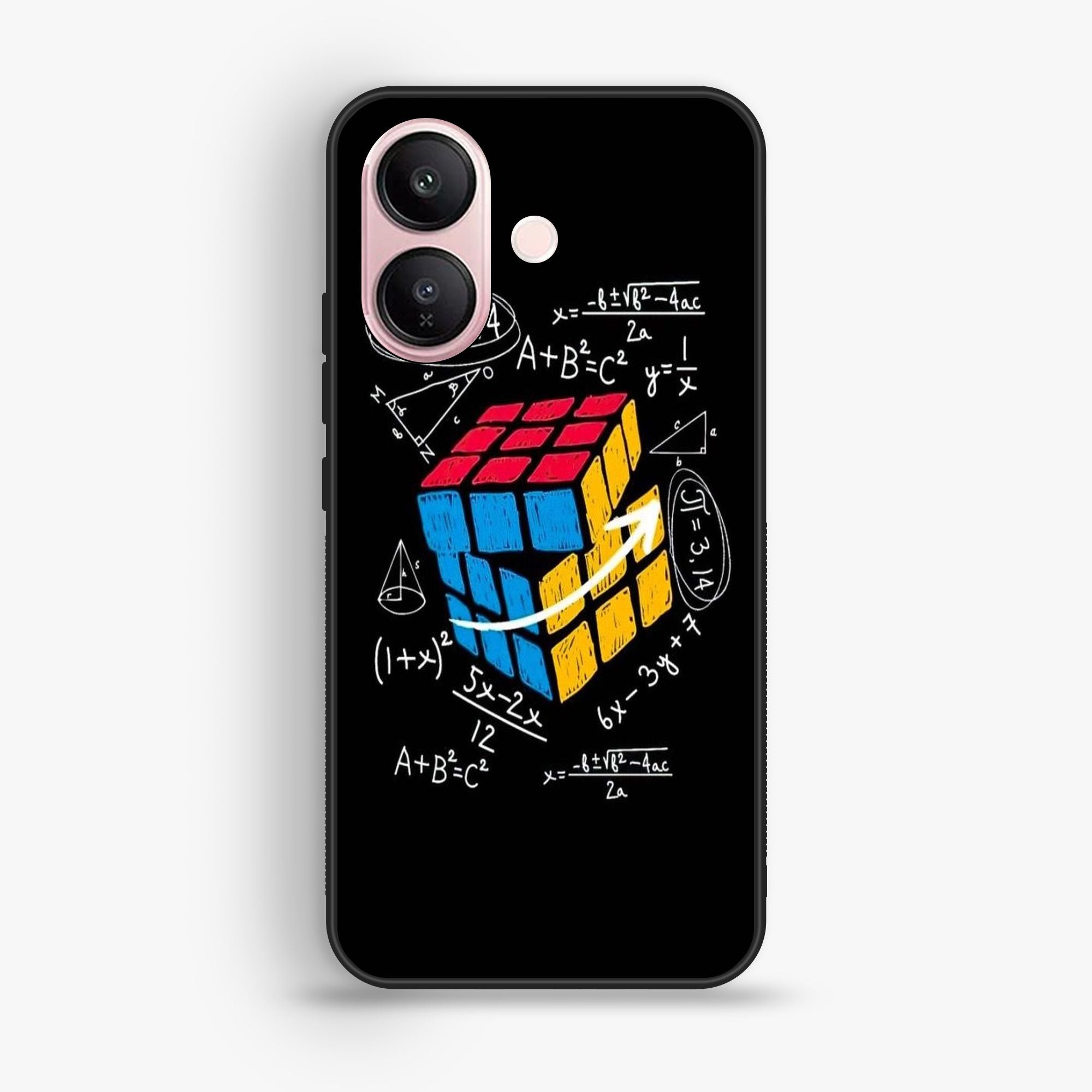 VIVO V60 Lite - A Black Shirt With Rub - Premium Glossy Phone Case