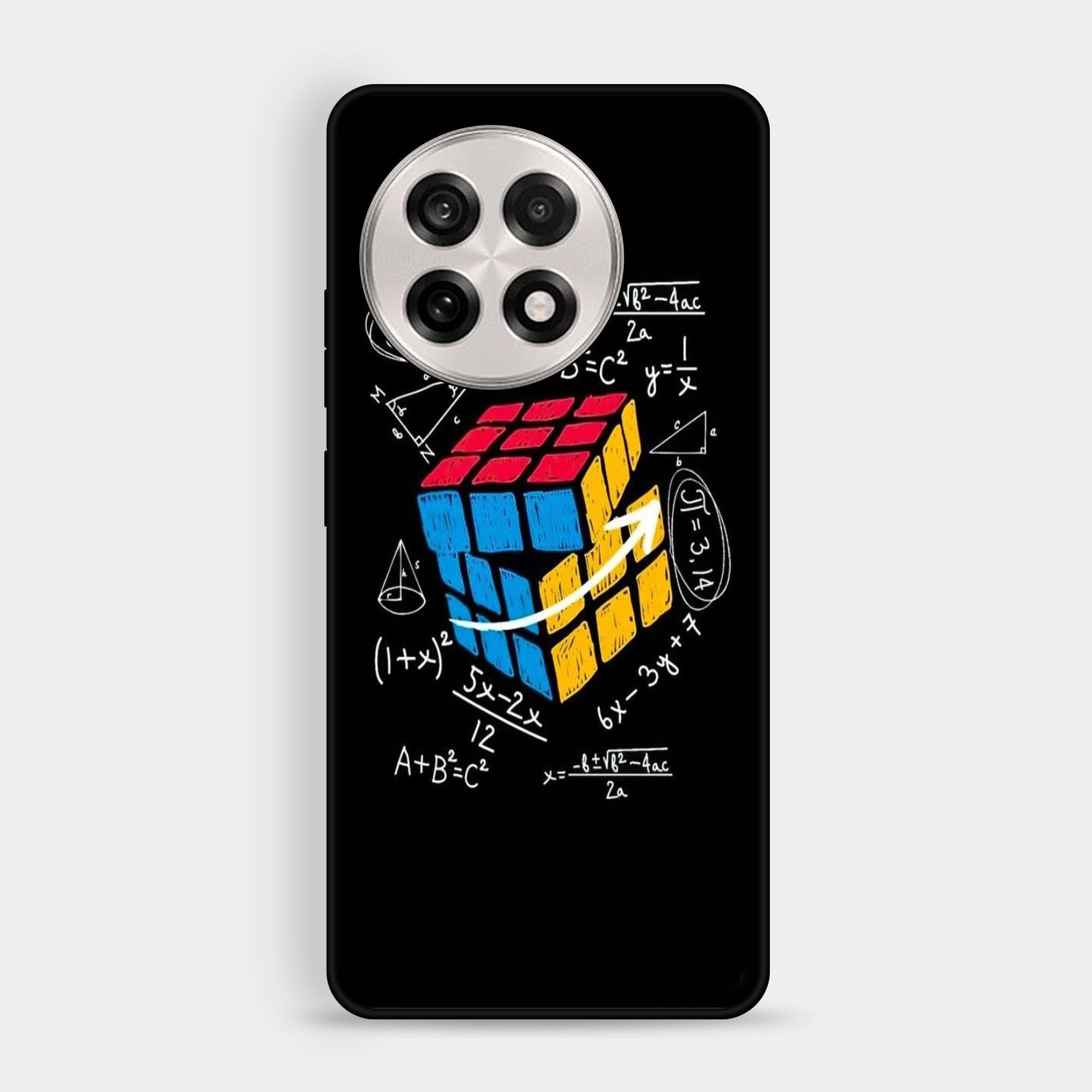 OnePlus 13R - A Black Shirt With Rub - Premium Glossy Phone Case