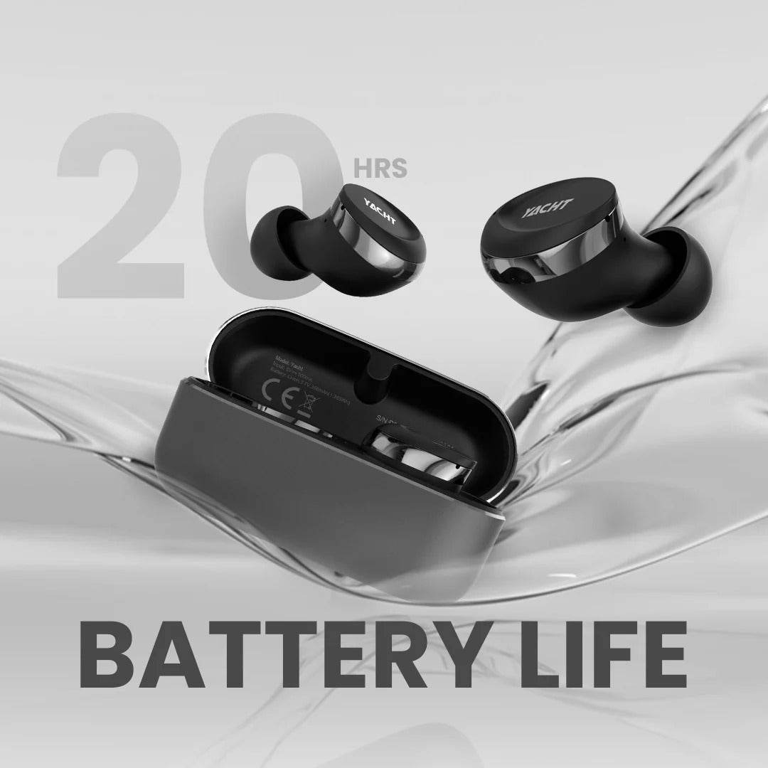 HiFuture Yacht True Wireless Qualcomm Earbuds w/ Noise Cancelling Mic - Futurestore.pk