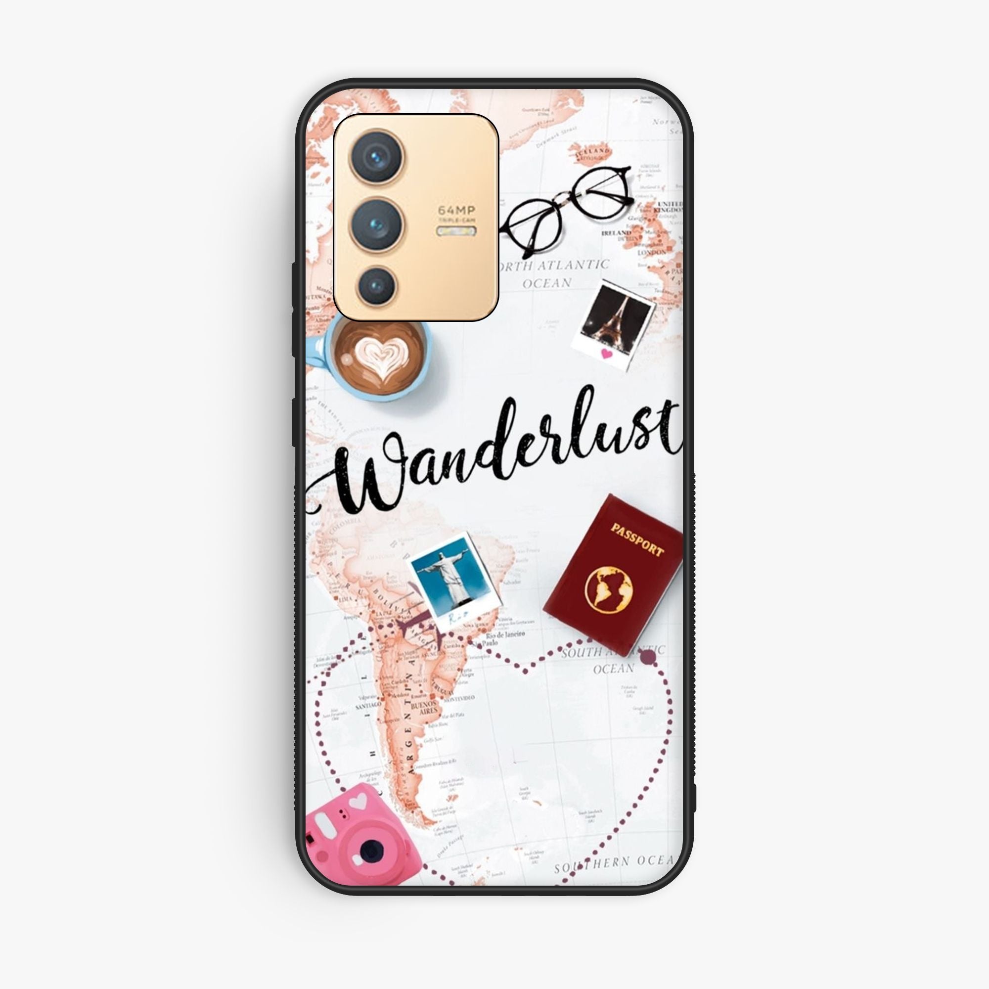 Vivo V23 5G Design 005 Premium Glossy Phone Case