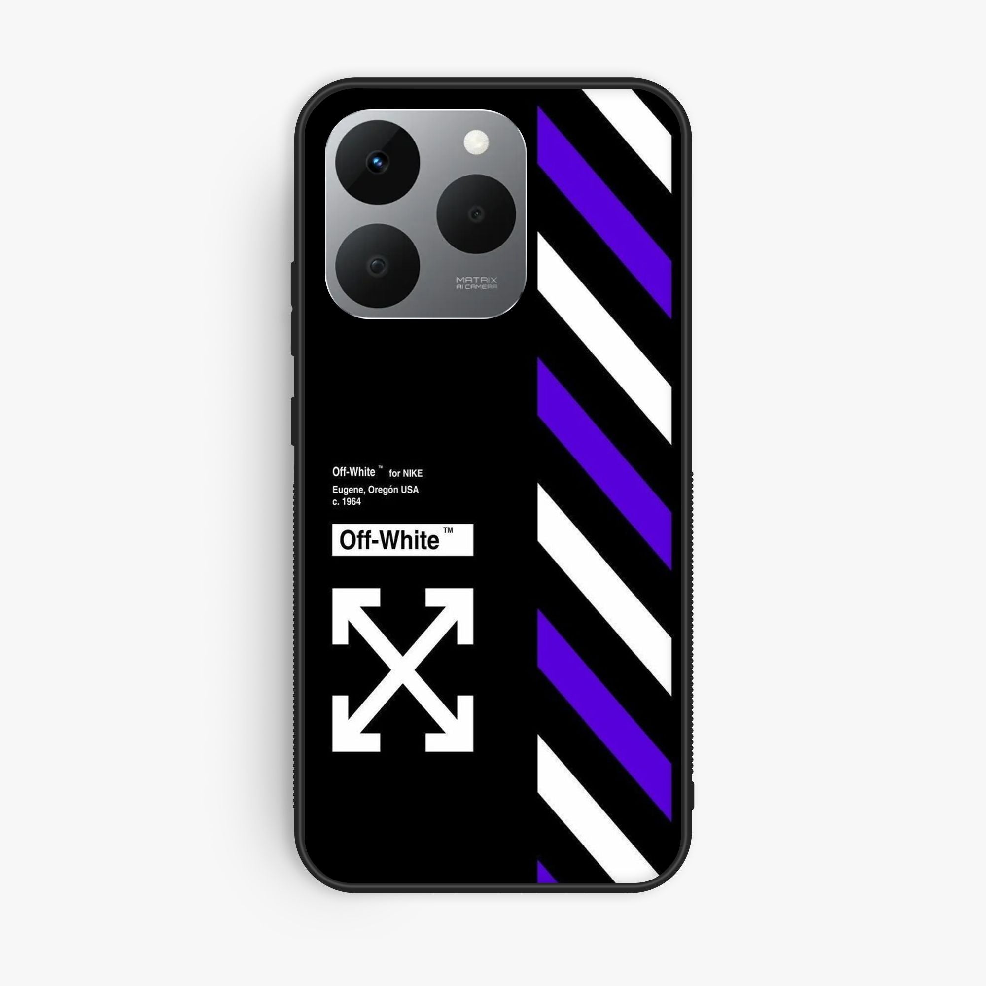 Realme 15T 5G - Off White X - Premium Glossy Phone Case