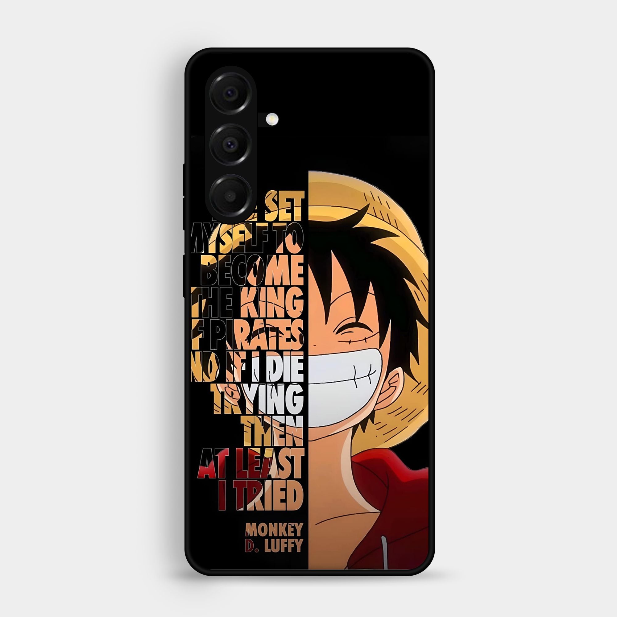 Samsung Samsung Galaxy A05s Anime Premium Metal Printed soft Bumper shock Proof Case