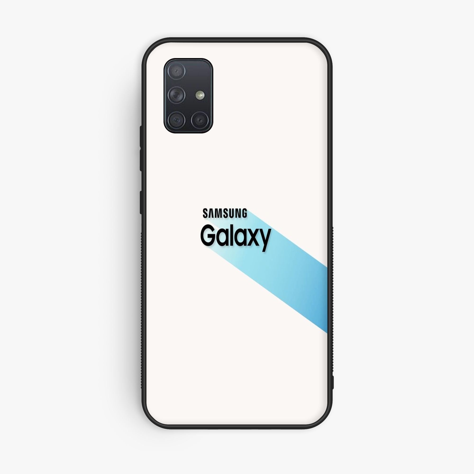 Samsung Samsung Galaxy A71 Off White Galaxy Premium Glossy Phone Case