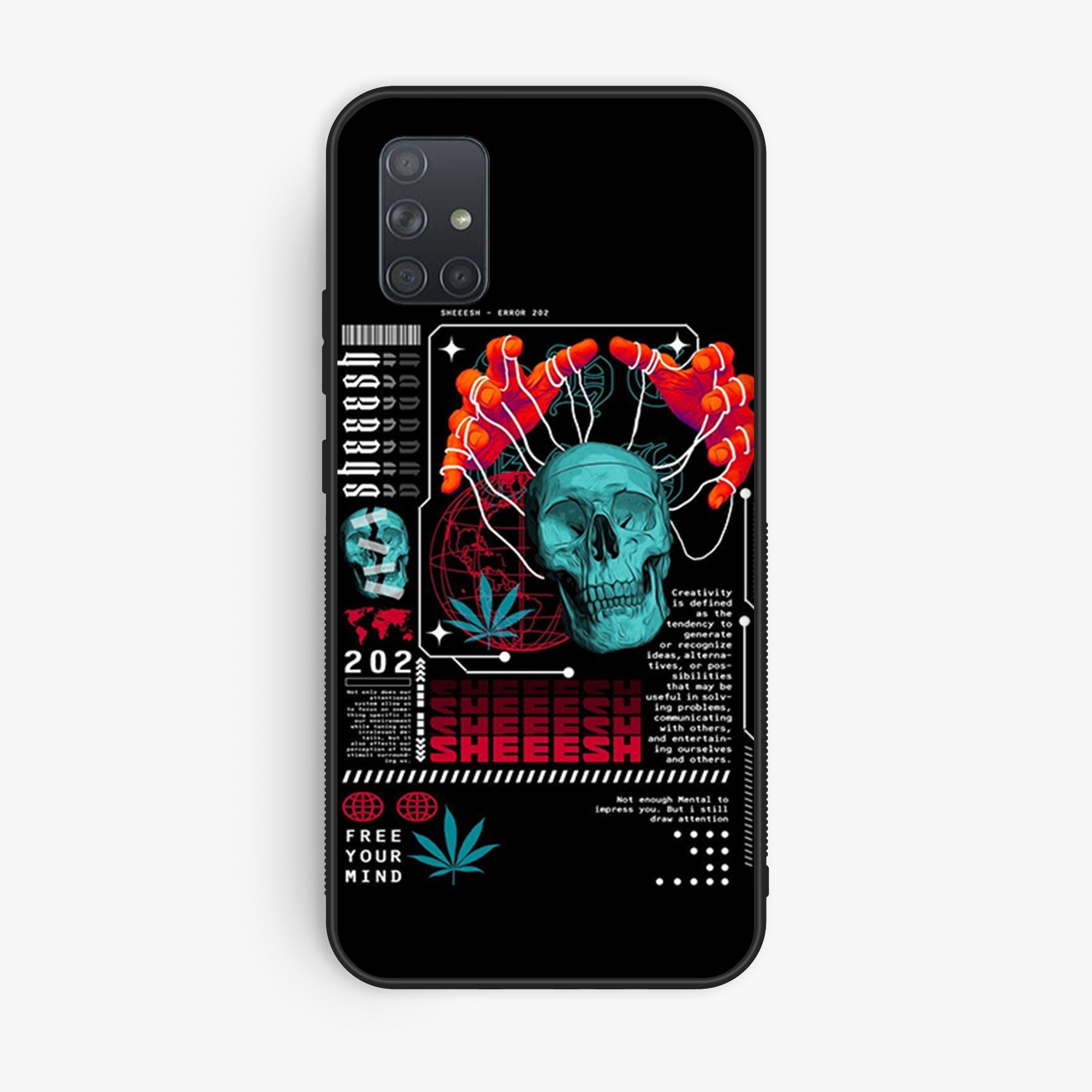 Samsung Samsung Galaxy A71 Design 072 Premium Glossy Phone Case