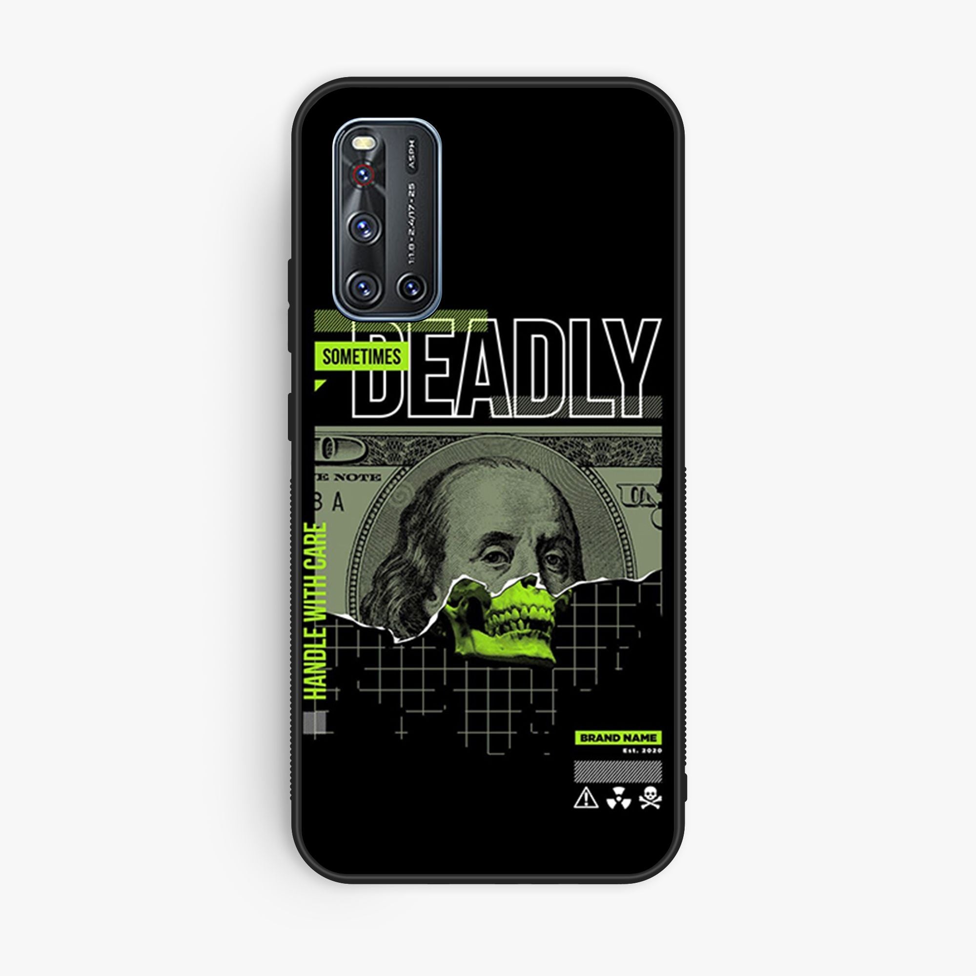 Vivo V19 Design 076 Premium Glossy Phone Case