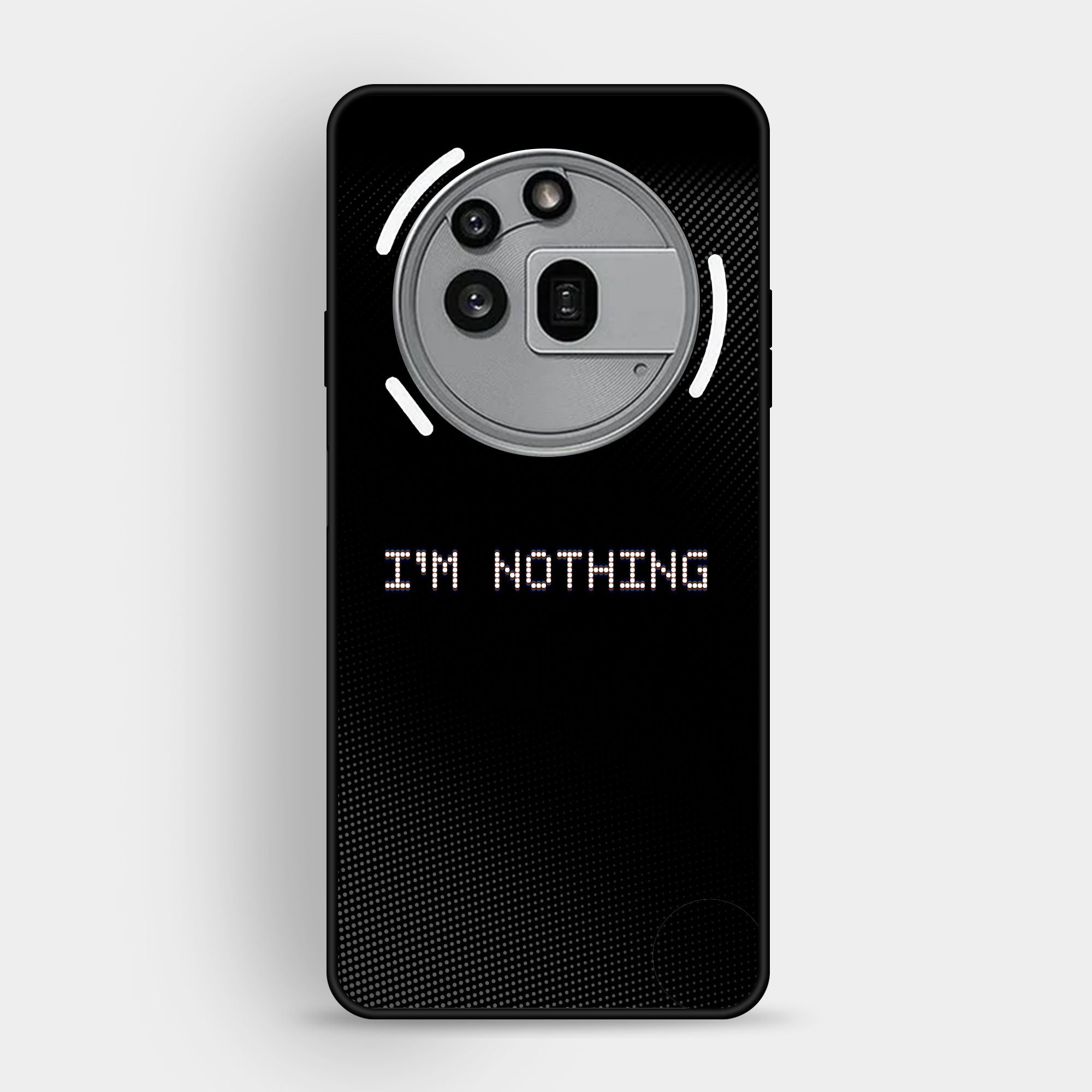 Nothing Phones Nothing Phone 3a Pro i am nothing Premium Glossy Phone Case