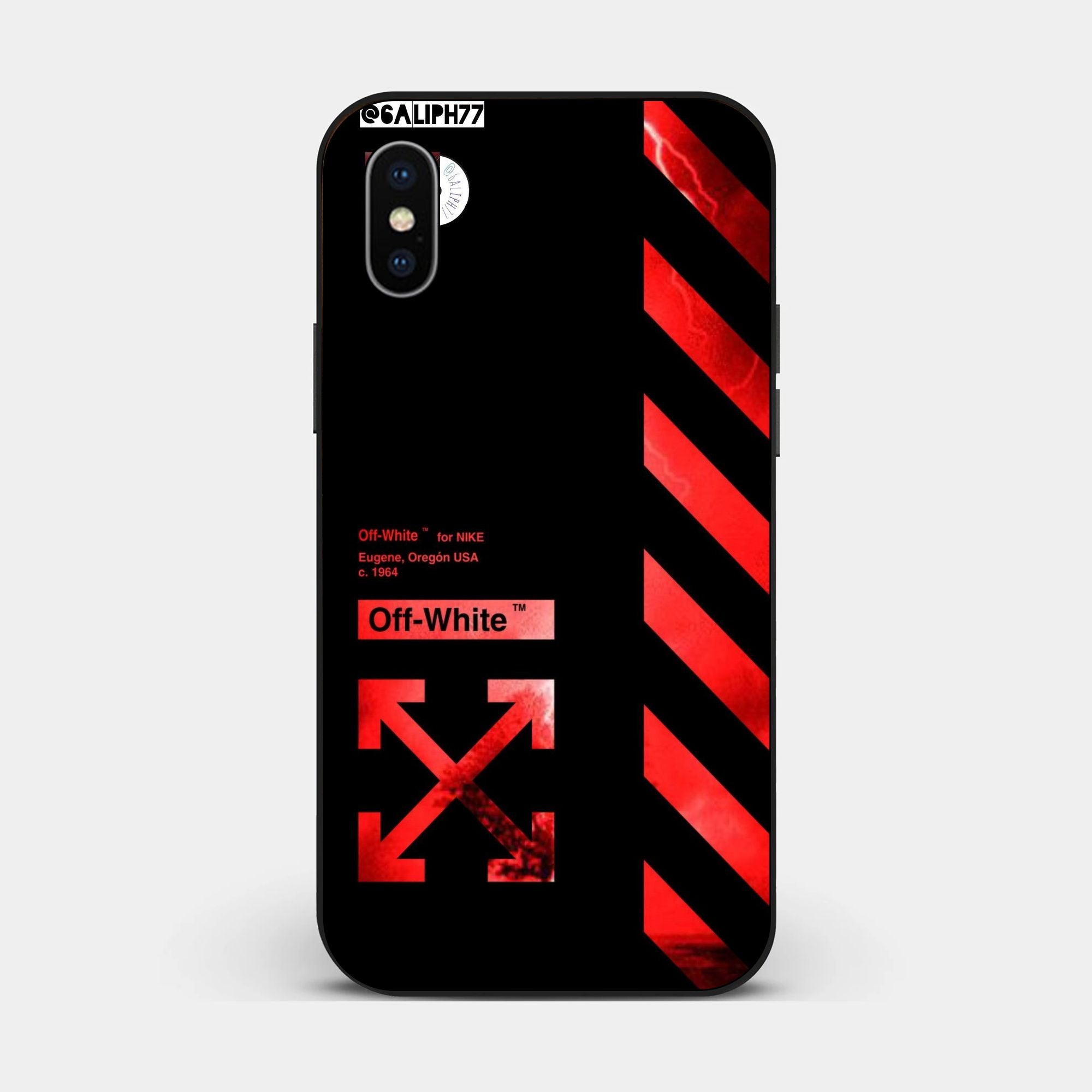 iPhone XS Max - Off - White X - Premium Glossy Phone Case