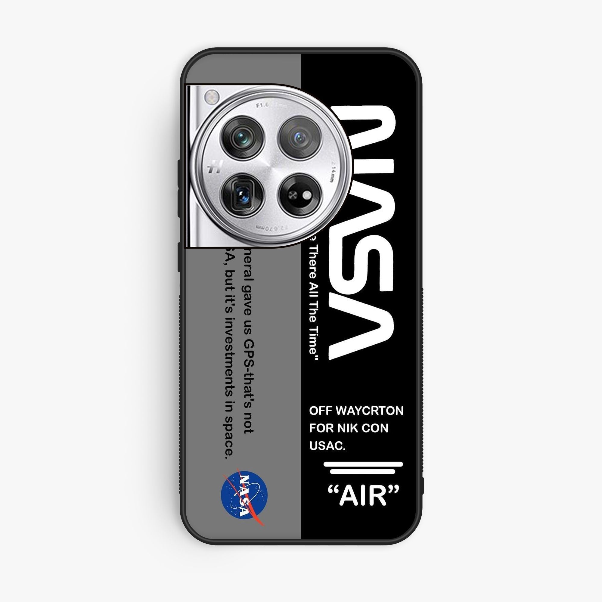 OnePlus 12 - The Nasa Logo And - Premium Glossy Phone Case