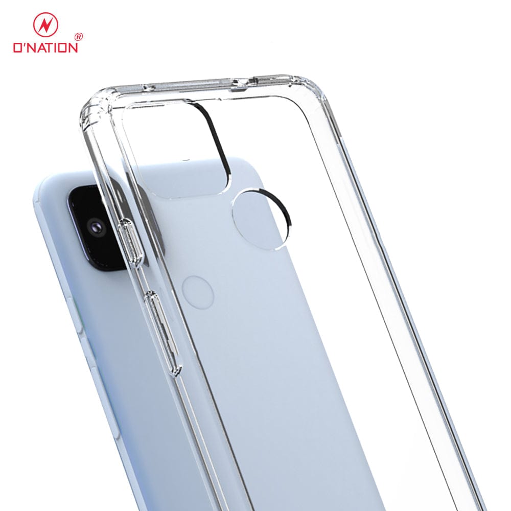Google Pixel 8 Cover - ONation Crystal Series - Premium Quality Clear Case No Yellowing Back With Smart Shockproof Cushions