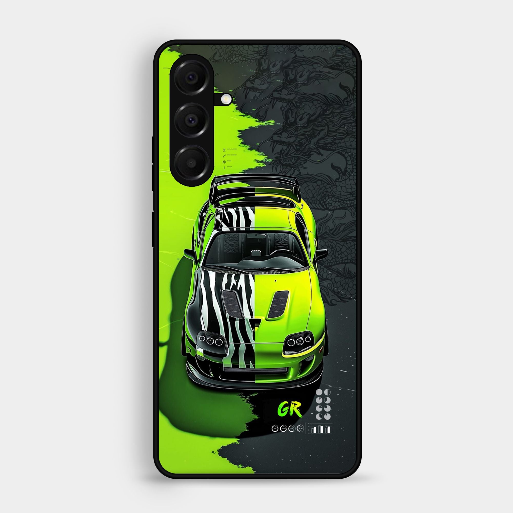 Samsung Samsung Galaxy A05s Trish Art Premium Metal Printed soft Bumper shock Proof Case