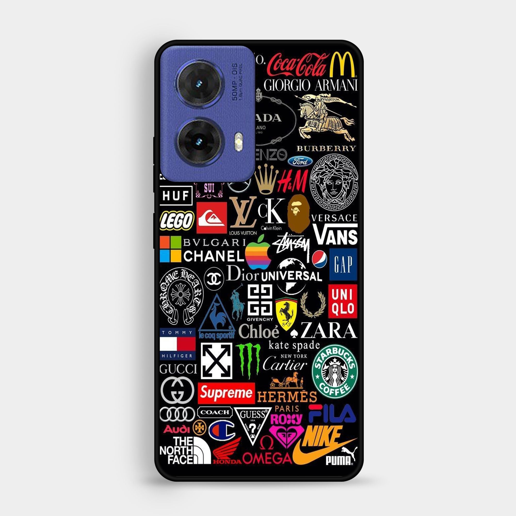 Motorola Moto G85 - A Poster With All The - Premium Glossy Phone Case