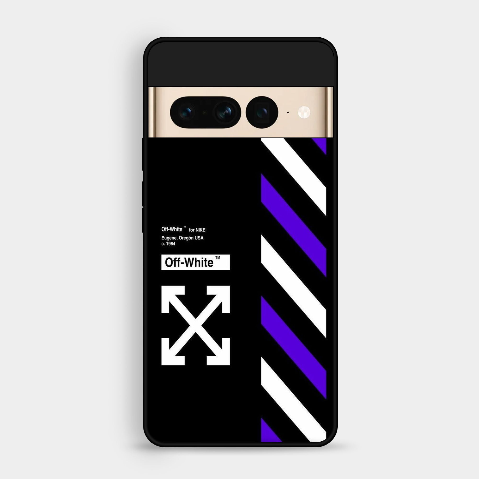 Google Pixel 7 Pro - Off White X - Premium Glossy Phone Case