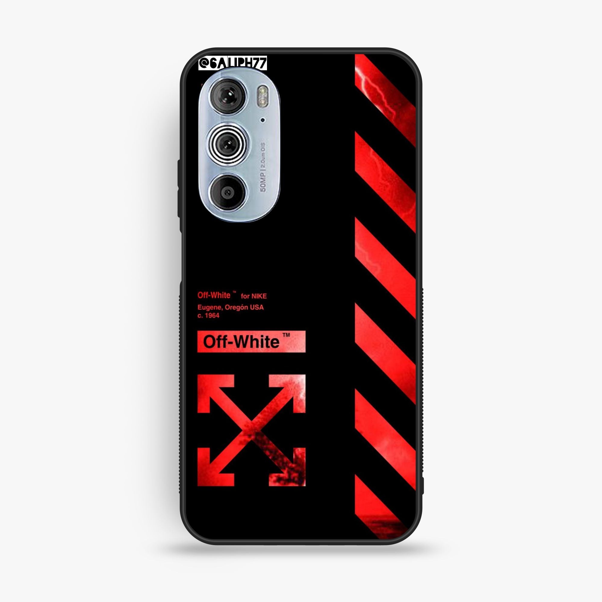 Motorola Edge 30 Pro - Off - White X - Premium Glossy Phone Case