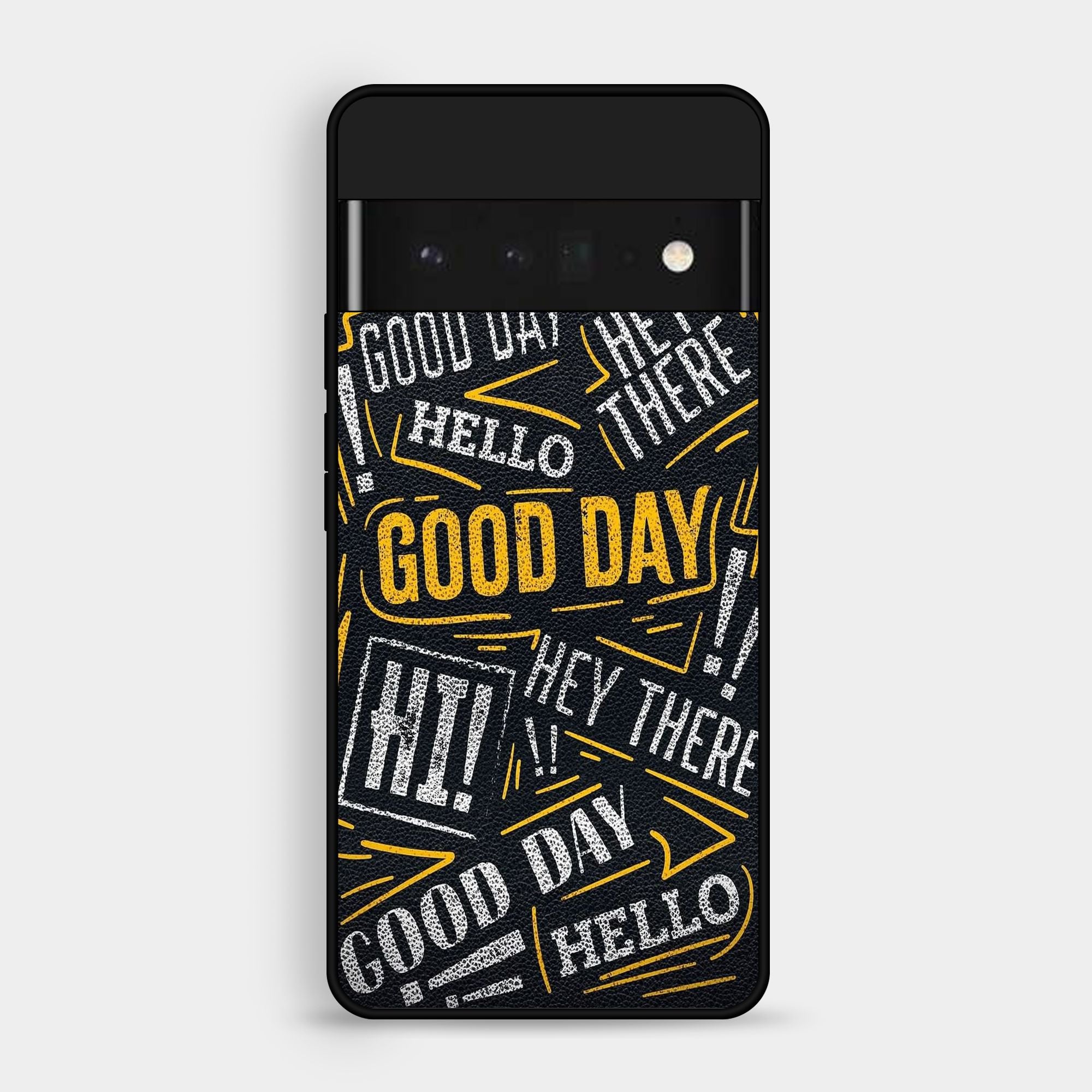 Google Pixel 6 Pro - A Poster With The Words - Premium Glossy Phone Case