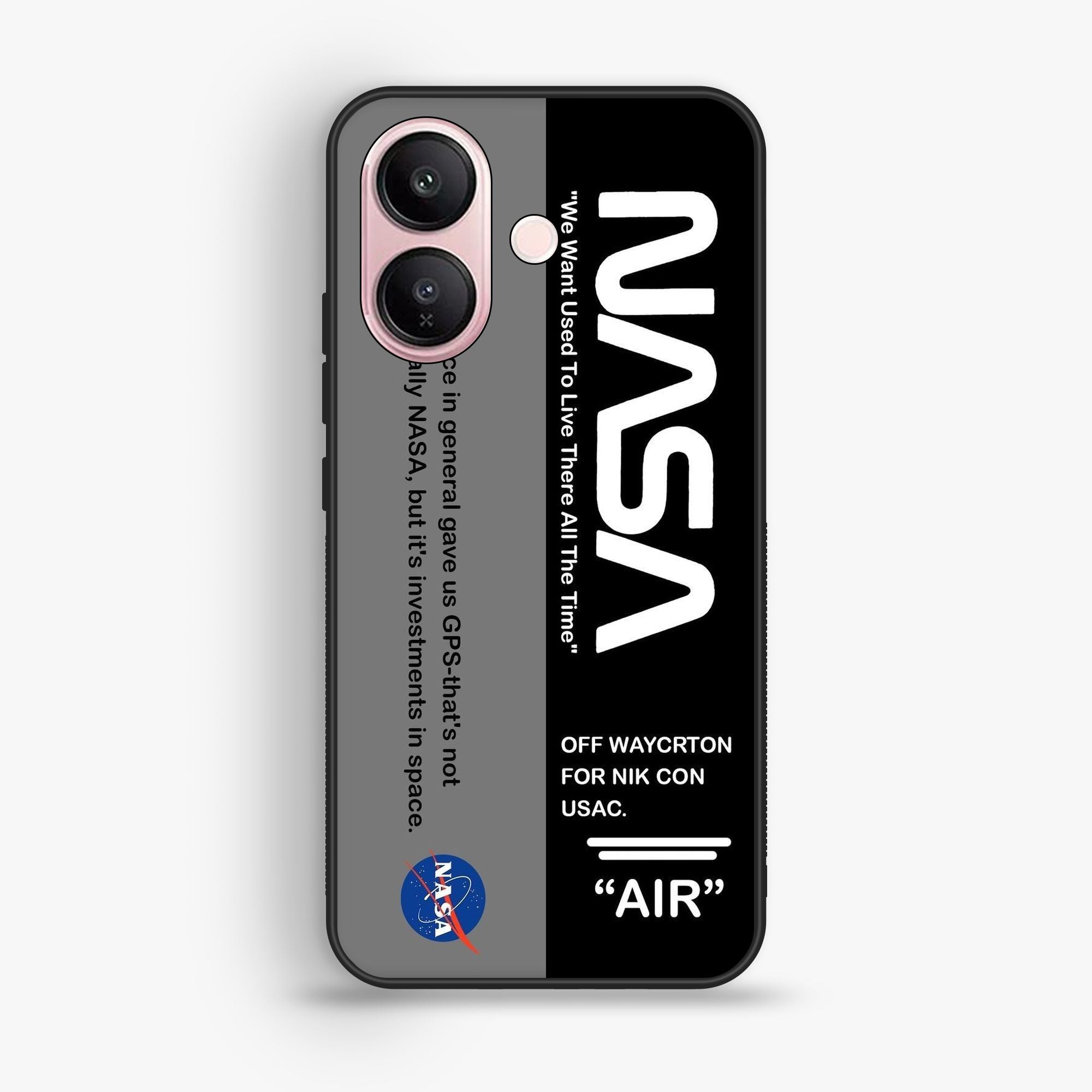 VIVO V60 Lite - The Nasa Logo And - Premium Glossy Phone Case