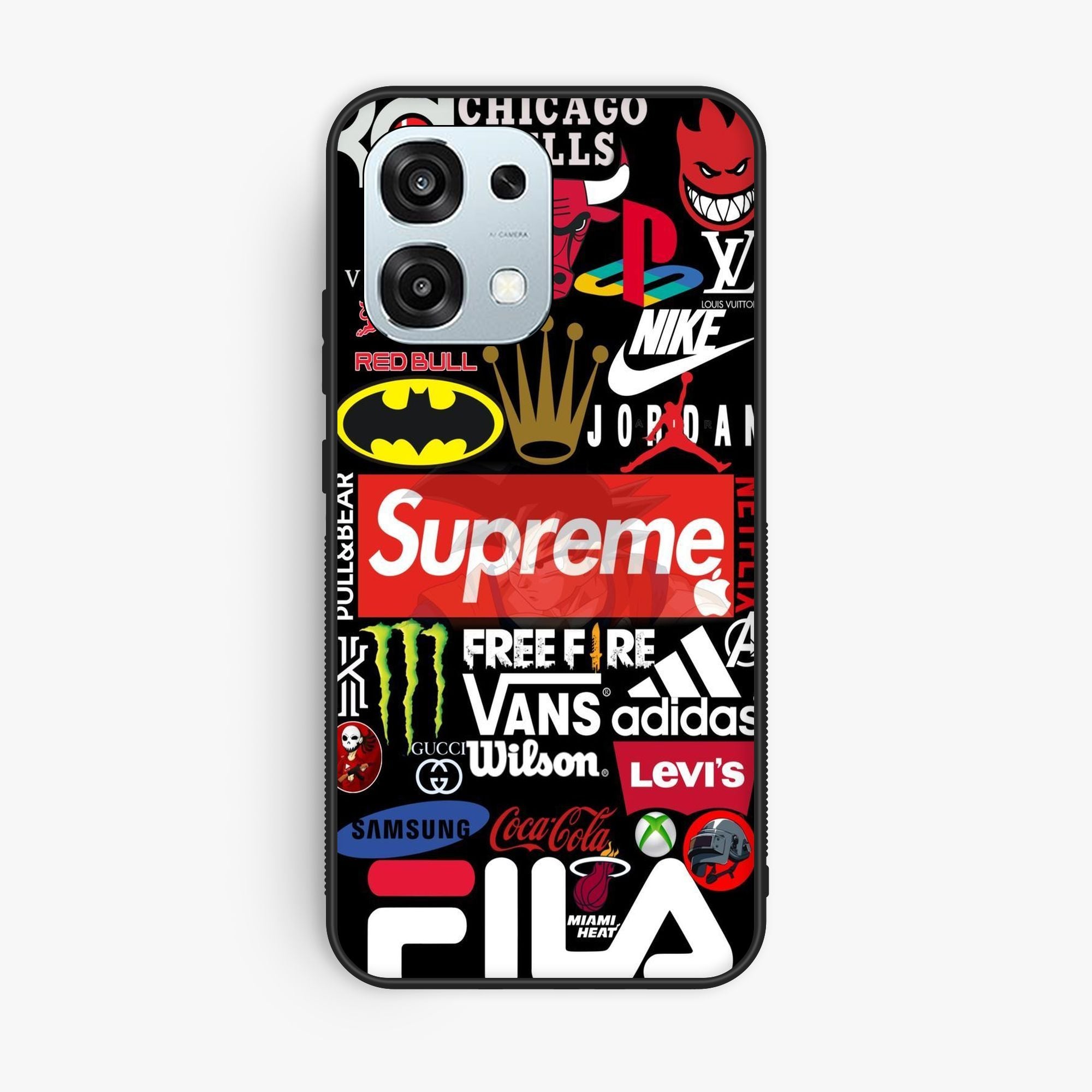 Oppo A6 Pro - A Poster With The Logos - Premium Glossy Phone Case