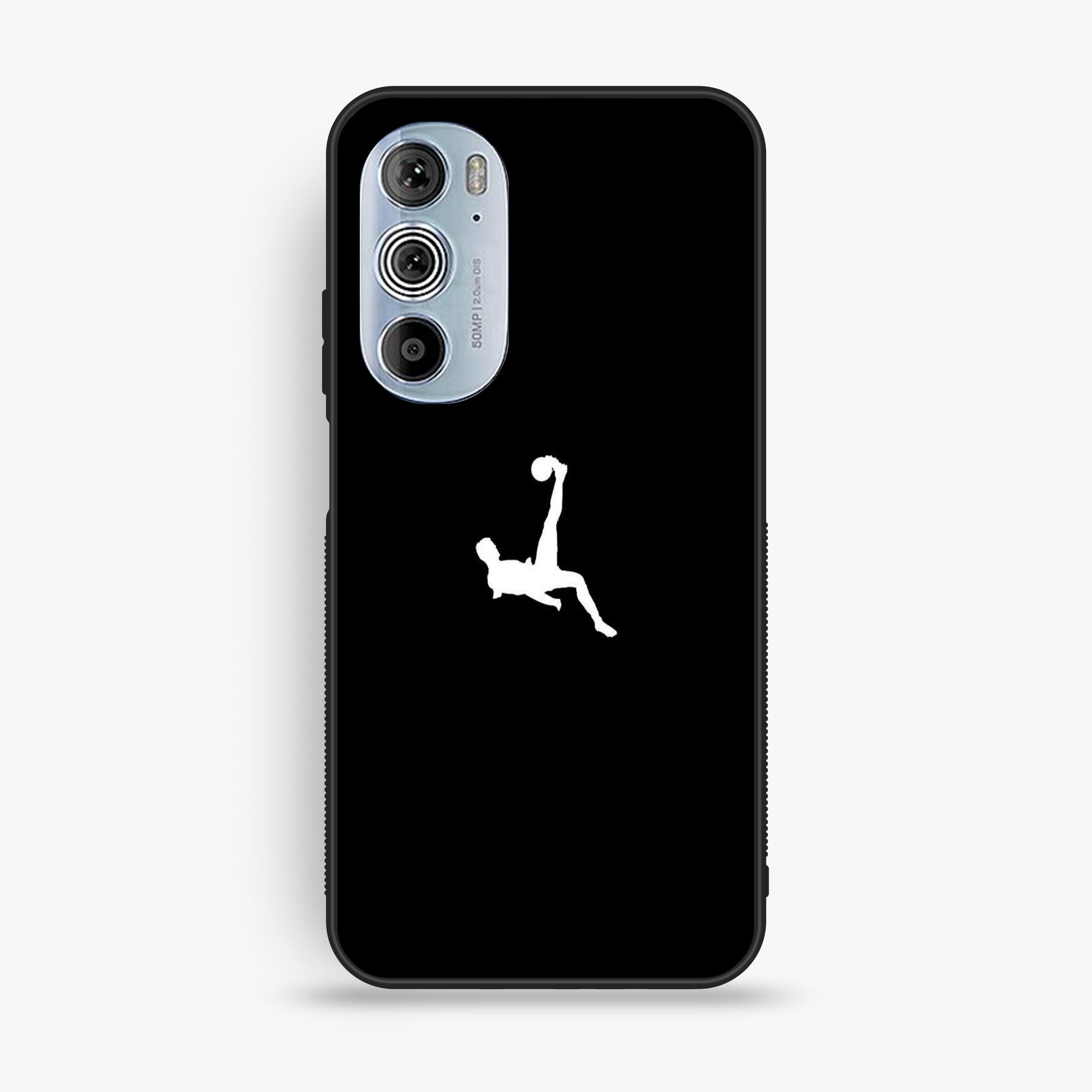 Motorola Edge 30 Pro - A Silhouette Of Man Doing - Premium Glossy Phone Case