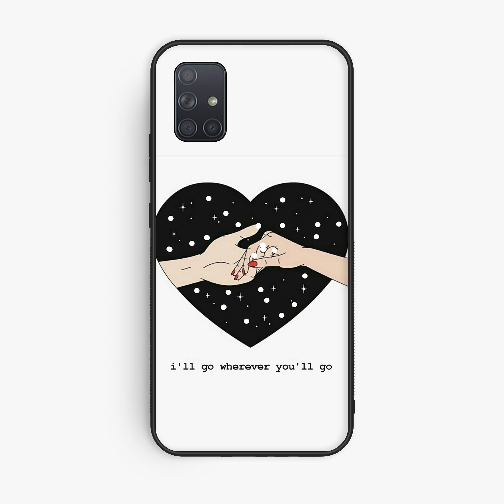 Samsung Samsung Galaxy A71 Design 143 Premium Glossy Phone Case