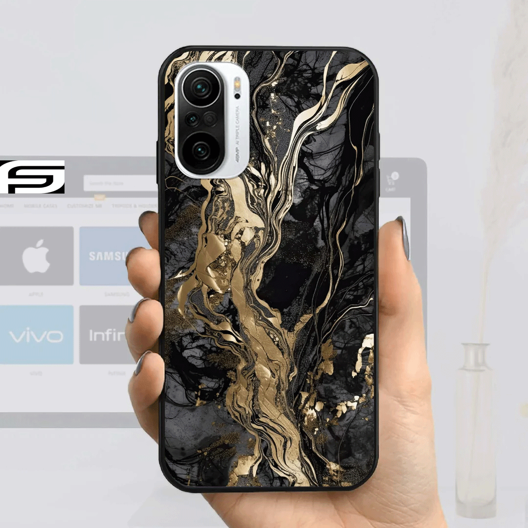 Marble Liquid Trending Designs Premium Glass Case All Models