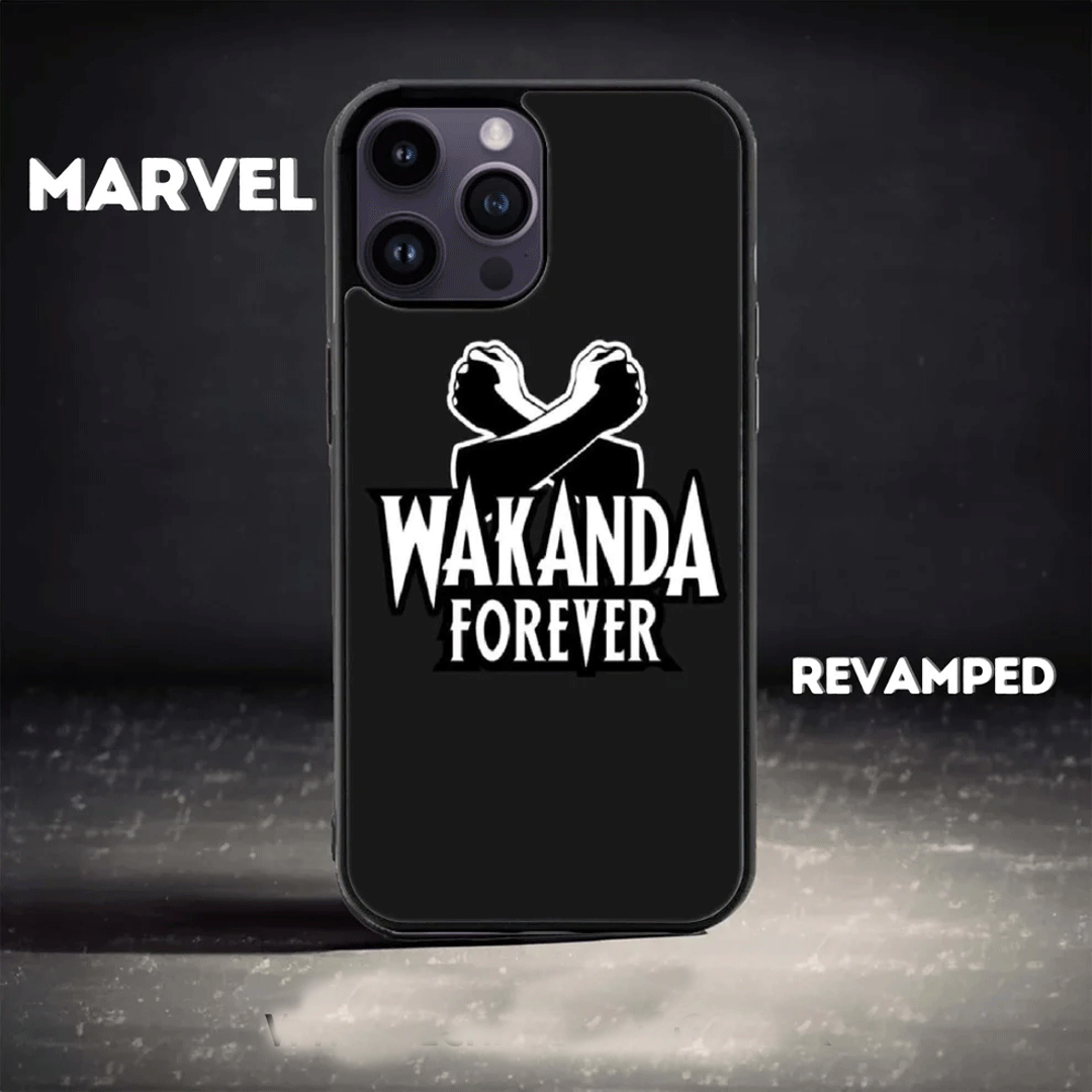 Marvel series Premium Glass Phone Case All Models