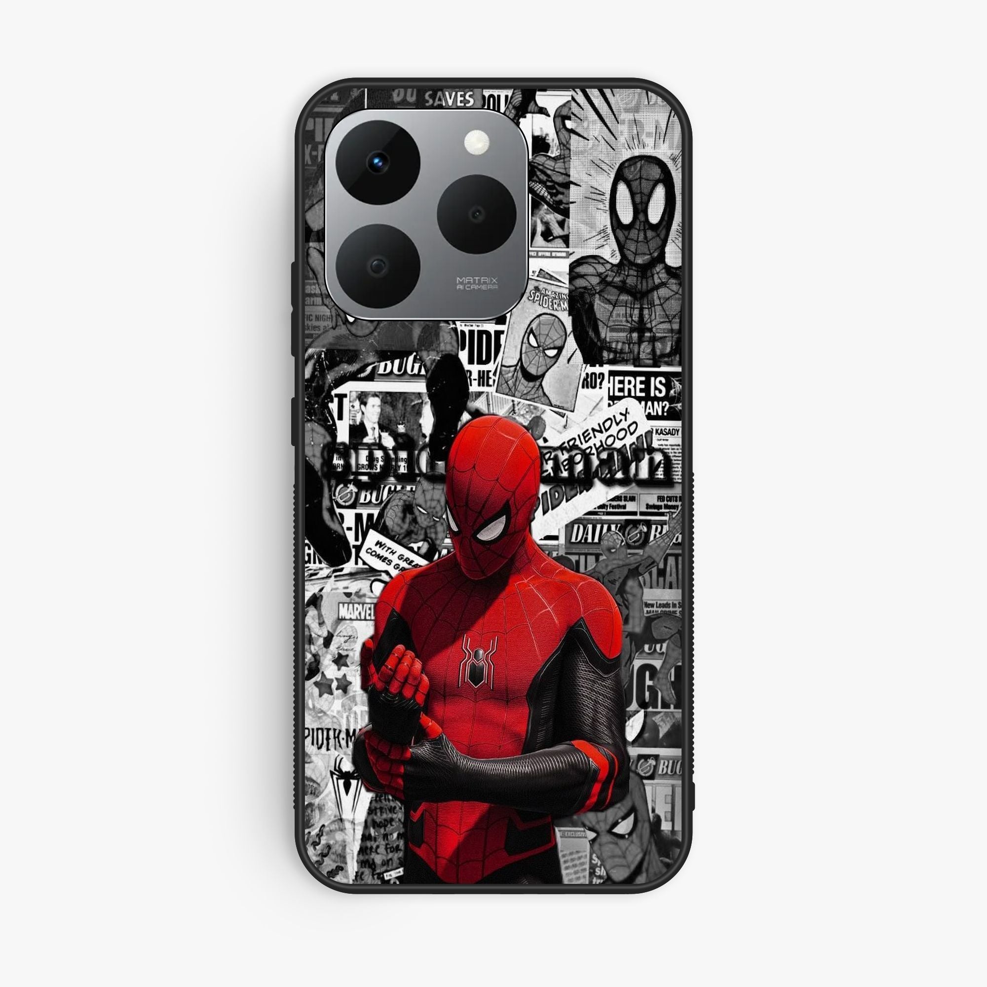 Realme 15T 5G - Spiderman Wallpapers - Premium Glossy Phone Case