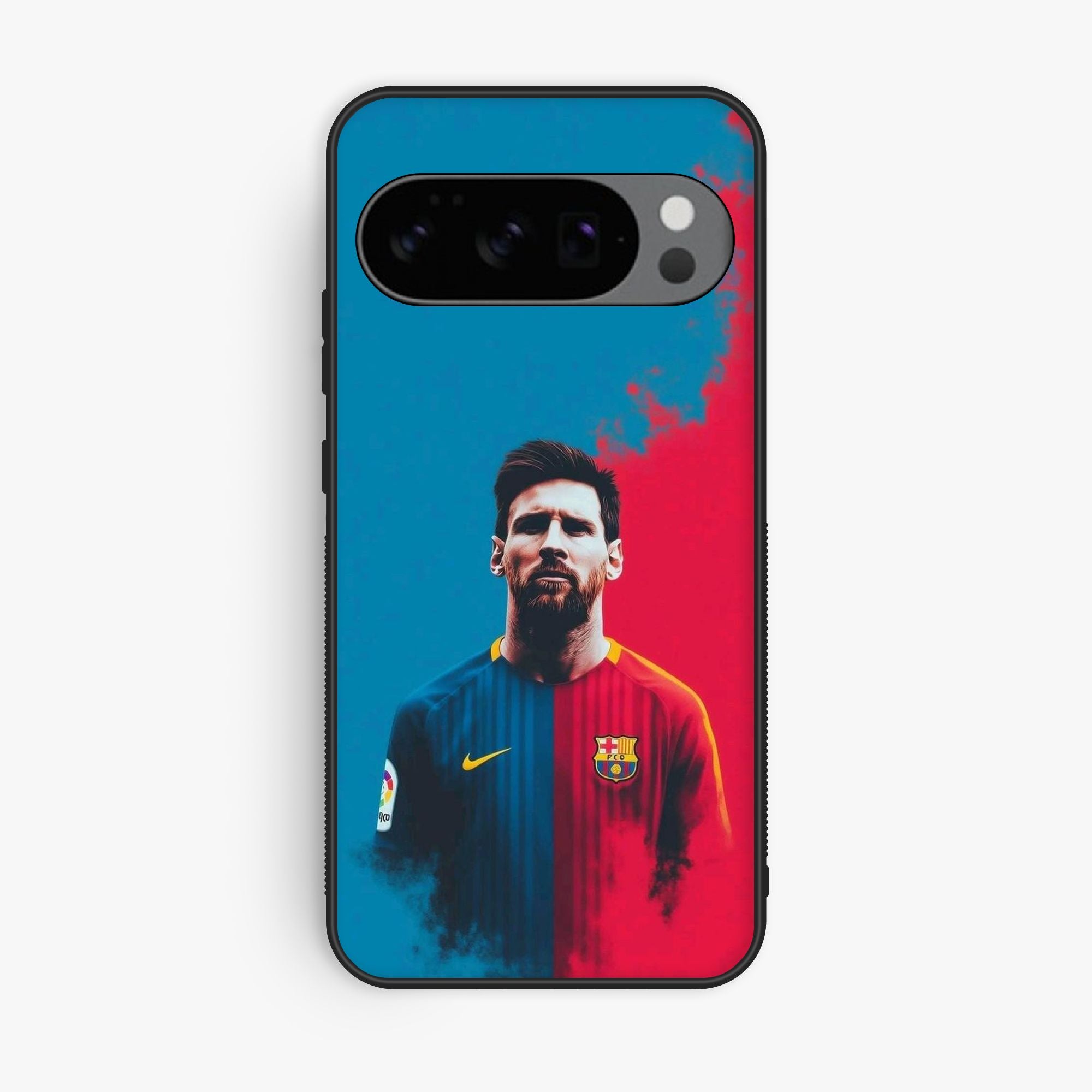 Google Pixel 10 Pro Lionel Var, Barcelona Fc, - Premium Metal Printed Soft Bumper Shock Proof Case